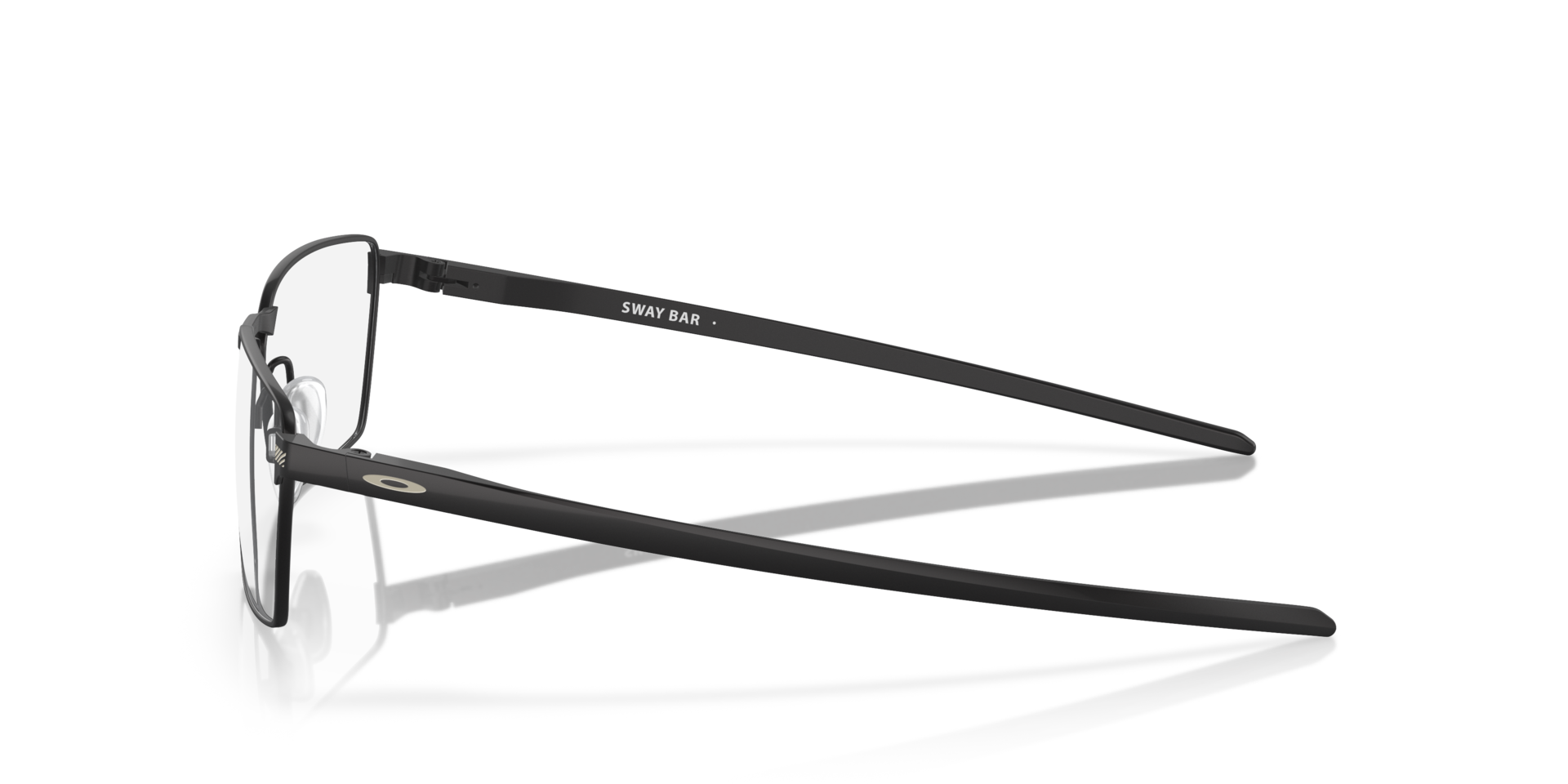 Sway Bar Schwarz satiniert TitanEyeglass Frames von B24, Seitenansicht