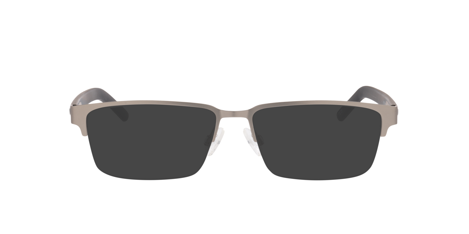 PU0519O Silber MetallEyeglass Frames von B24, mit getönten Gläsern