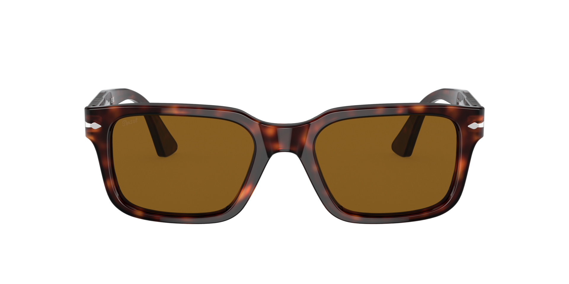 PO3272S Havana AcetaatSunglass Frames van B24, met getinte lenzen