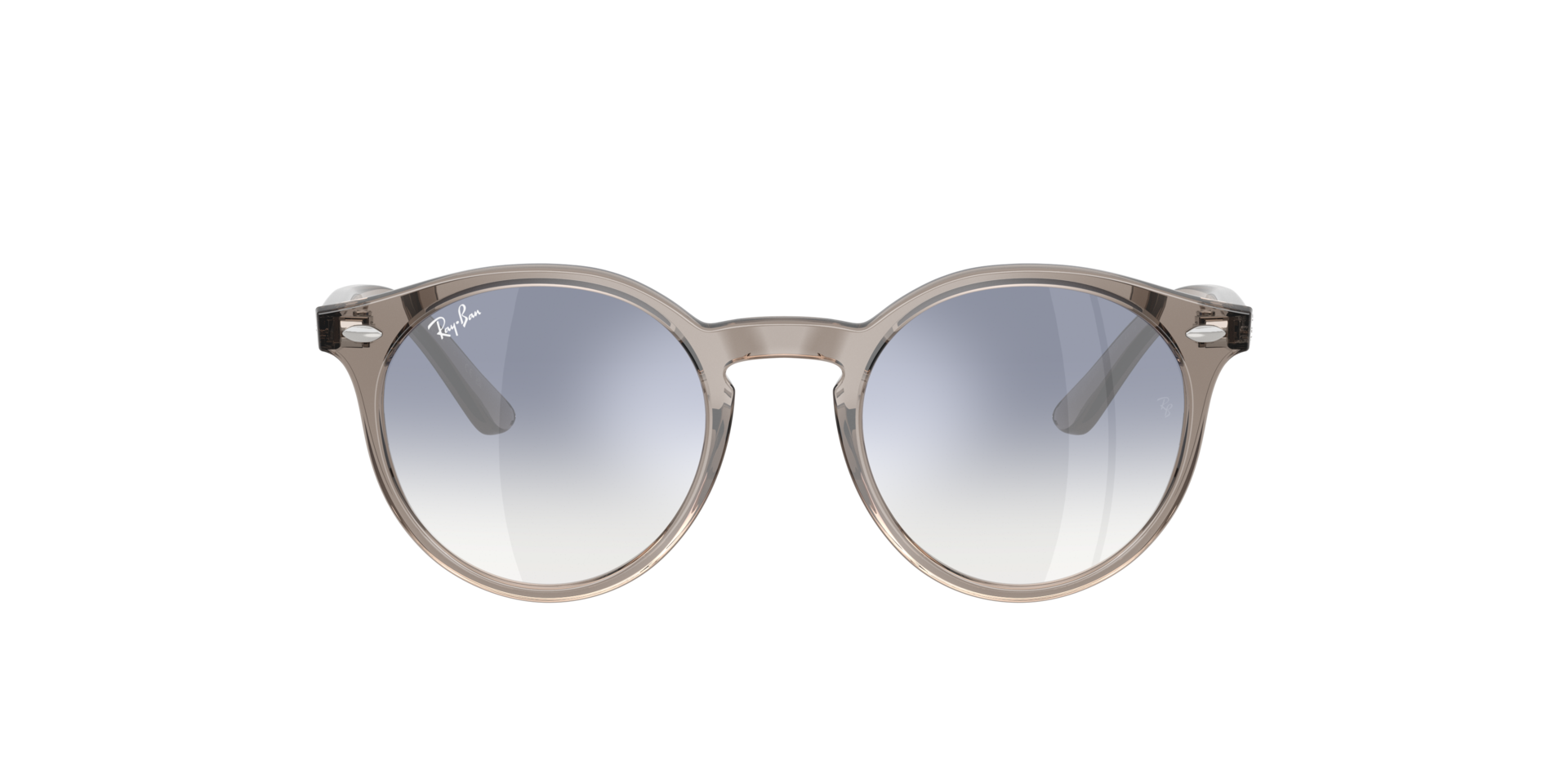 RB9064S Transparant grijs KunststofSunglass Frames van B24, met getinte lenzen