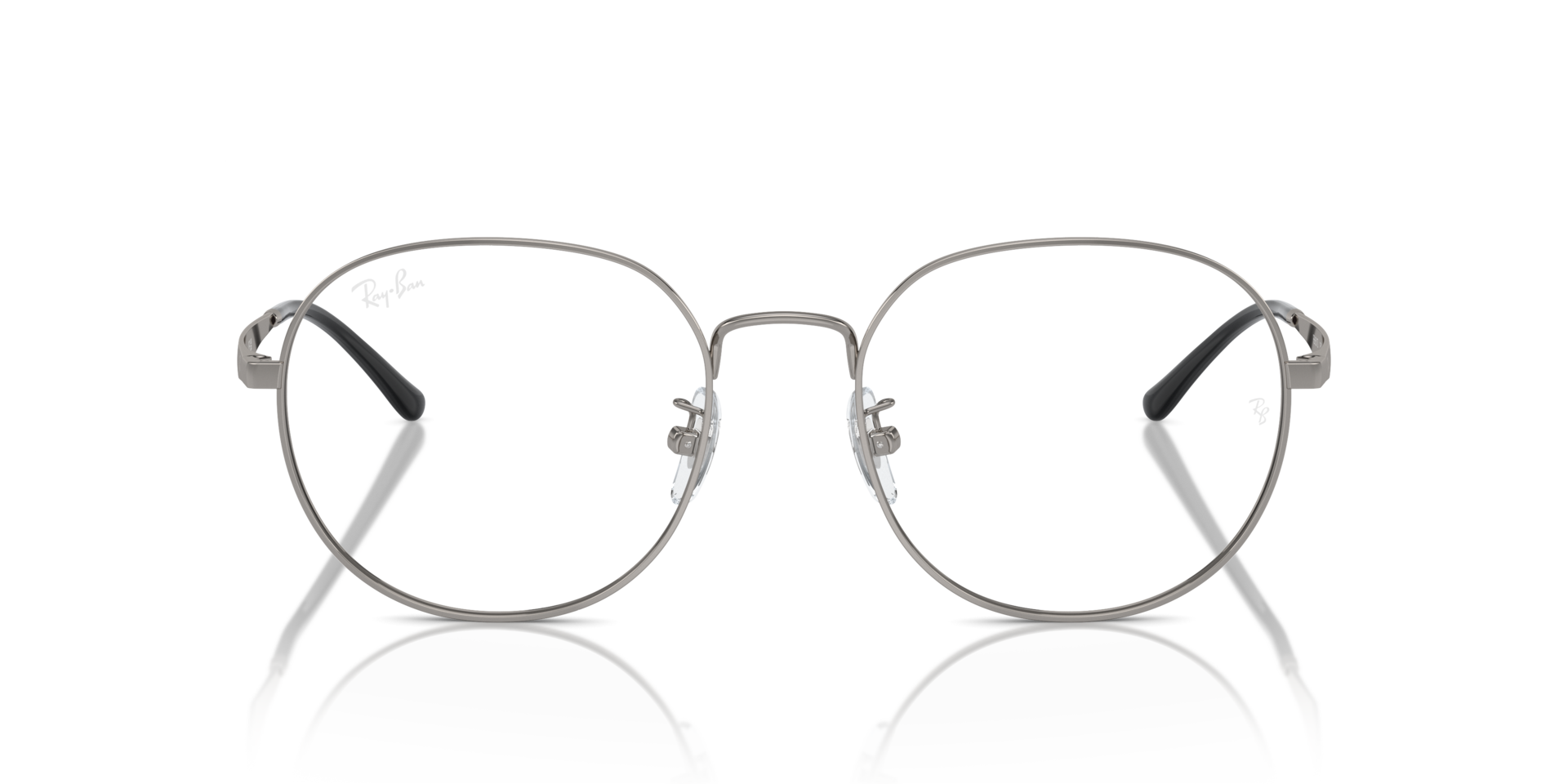 RB6517D Staalgrijs MetaalEyeglass Frames van B24, Vooraanzicht