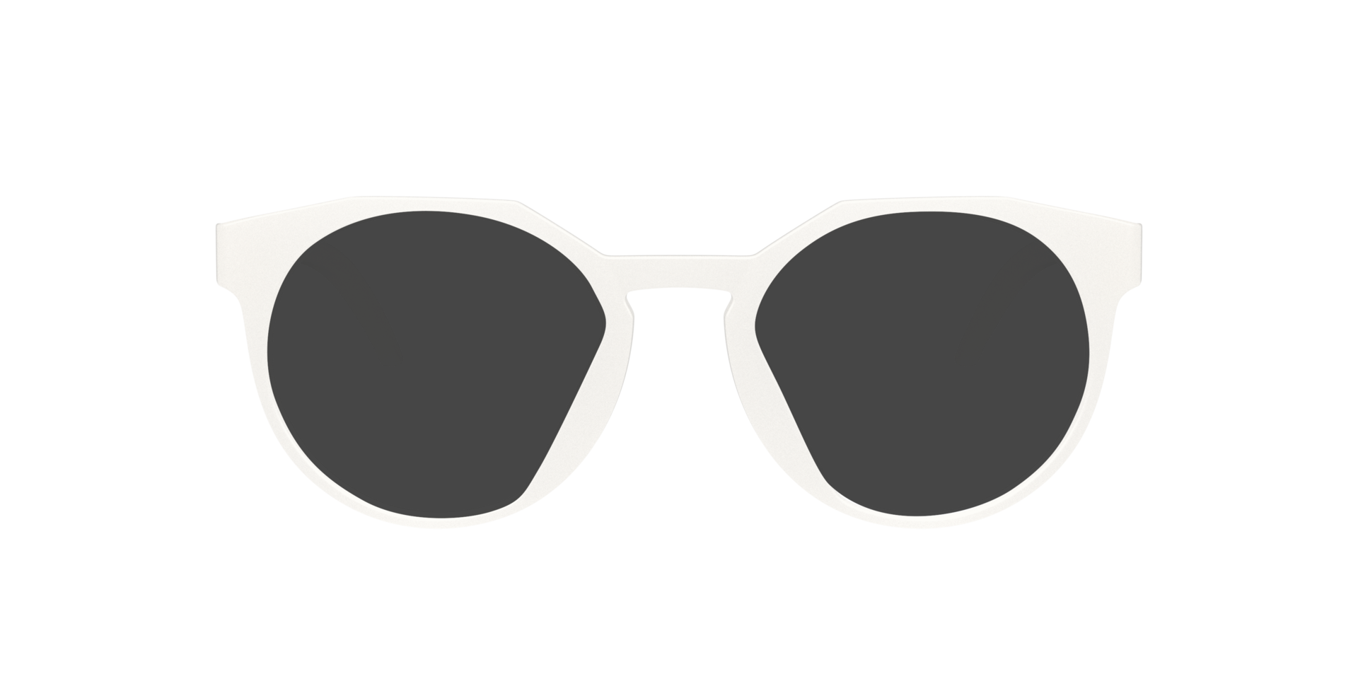 HSTN Seek Collection Matte Vapor KunststofEyeglass Frames van B24, met getinte lenzen