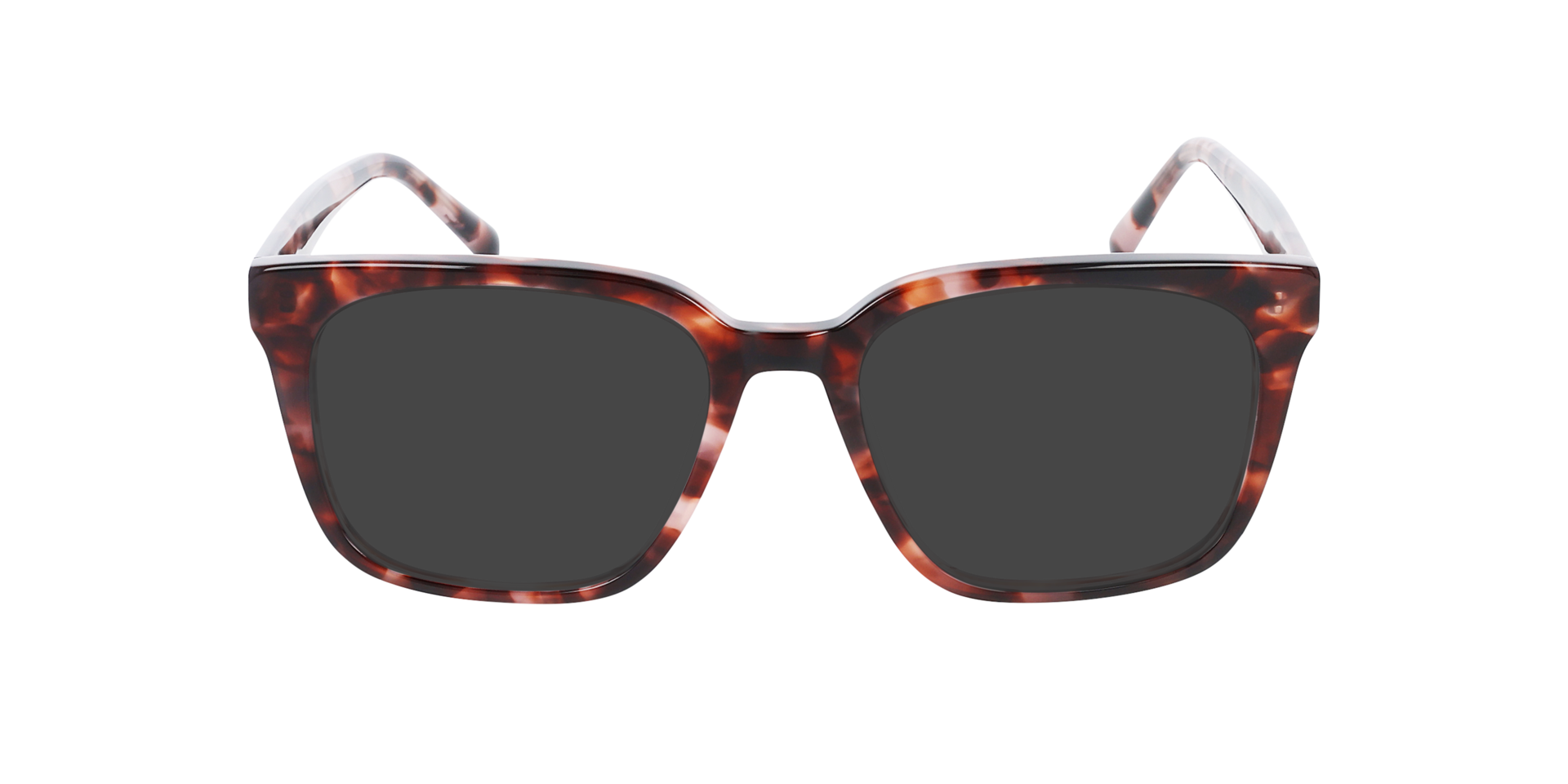 Luca Rosé Tortoise AcetaatEyeglass Frames van B24, met getinte lenzen