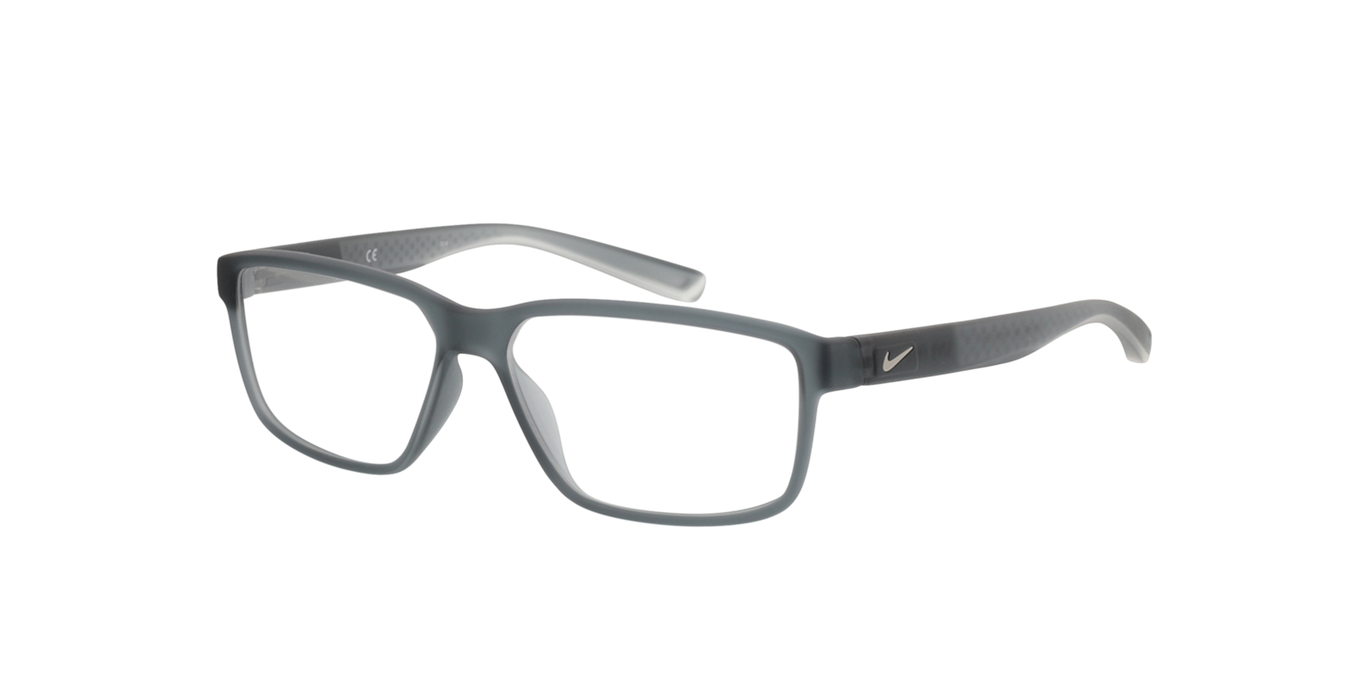 NK 7092 Grau KunststoffEyeglass Frames von B24, Dreiviertelansicht