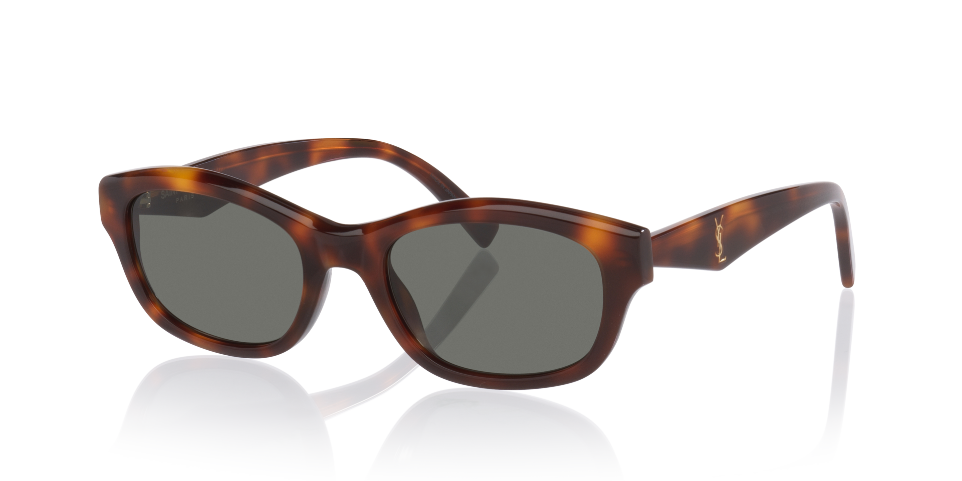 Sl M172 Tortoise Clear AcetaatSunglass Frames van B24, Hoekweergave