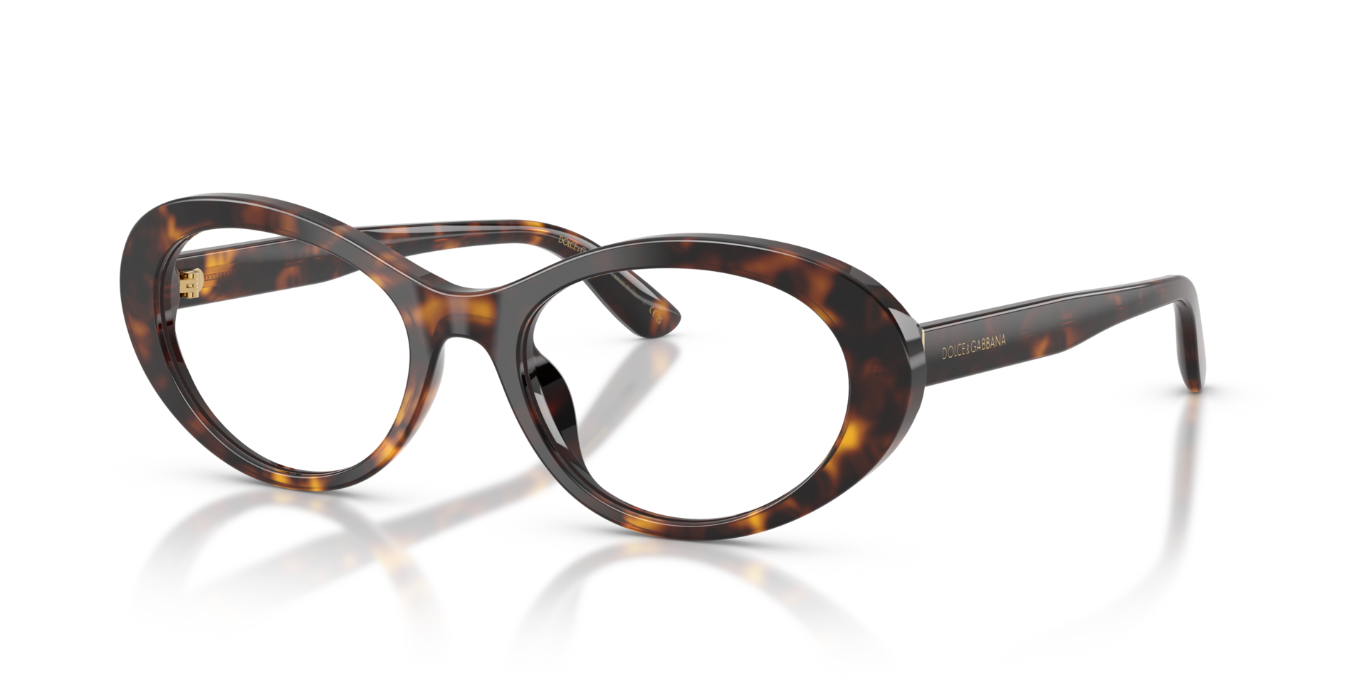 DG3450 Havana AcetatEyeglass Frames von B24, Dreiviertelansicht