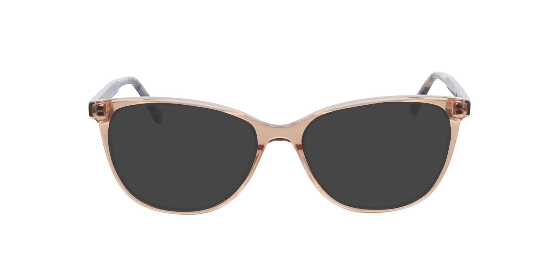 Milano Bilayer Coral  &  Crystal Purple AcetatEyeglass Frames von B24, mit getönten Gläsern