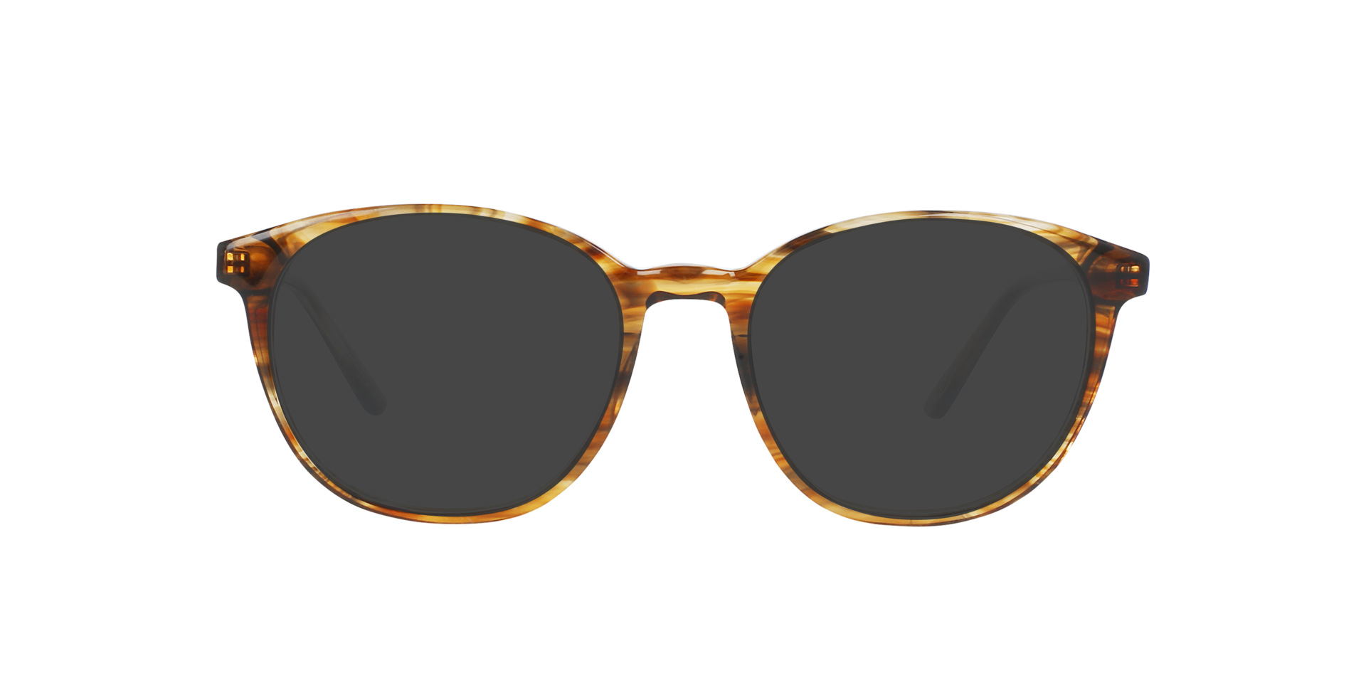 Sofia Brown Horizon AcetatEyeglass Frames von B24, mit getönten Gläsern