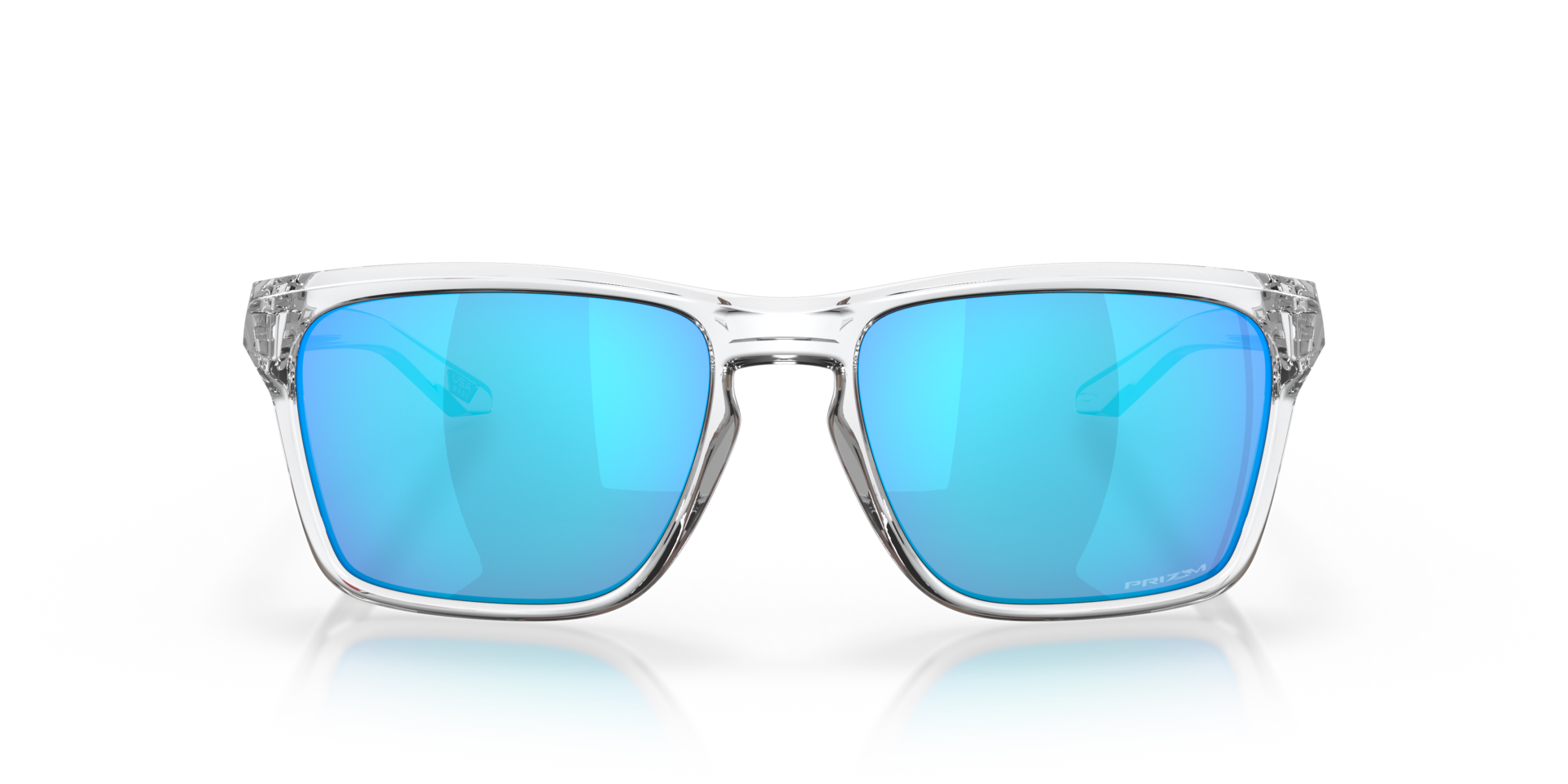 Sylas Transparent glänzend KunststoffSunglass Frames von B24, Vorderansicht