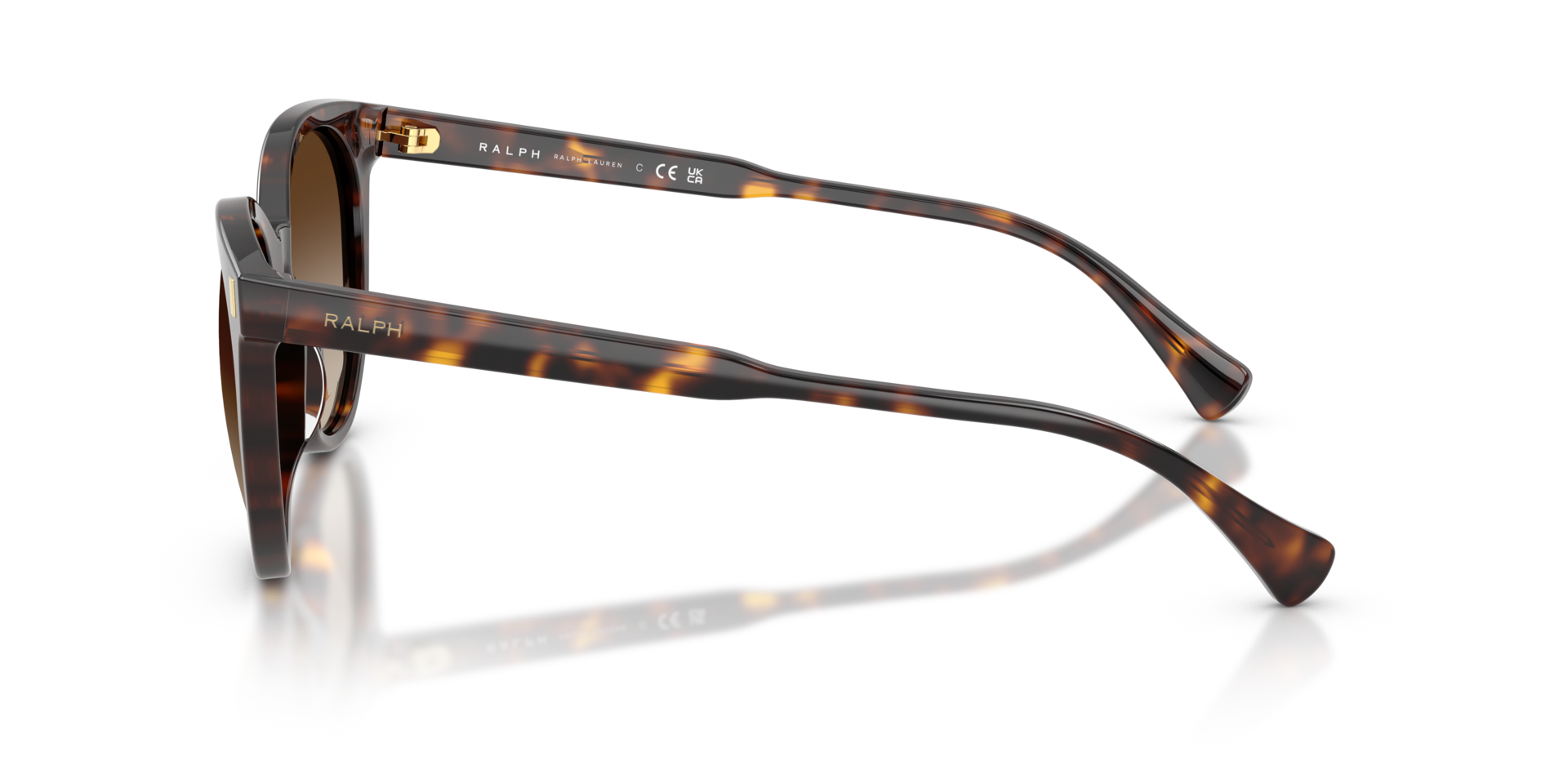 RA5331U Glänzendes Dunkelhavana AcetatSunglass Frames von B24, Seitenansicht