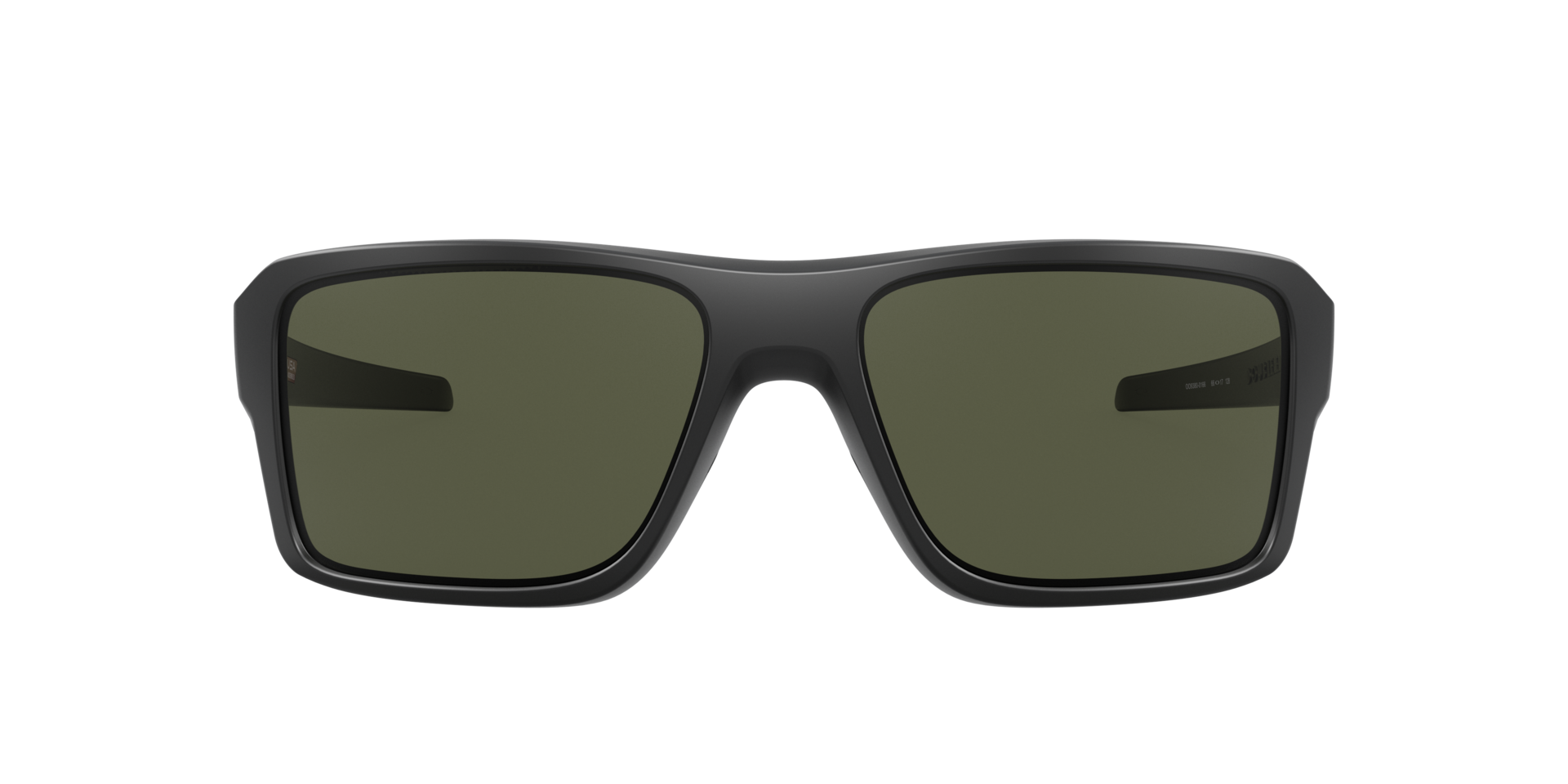 Double Edge Matt Schwarz KunststoffSunglass Frames von B24, mit getönten Gläsern
