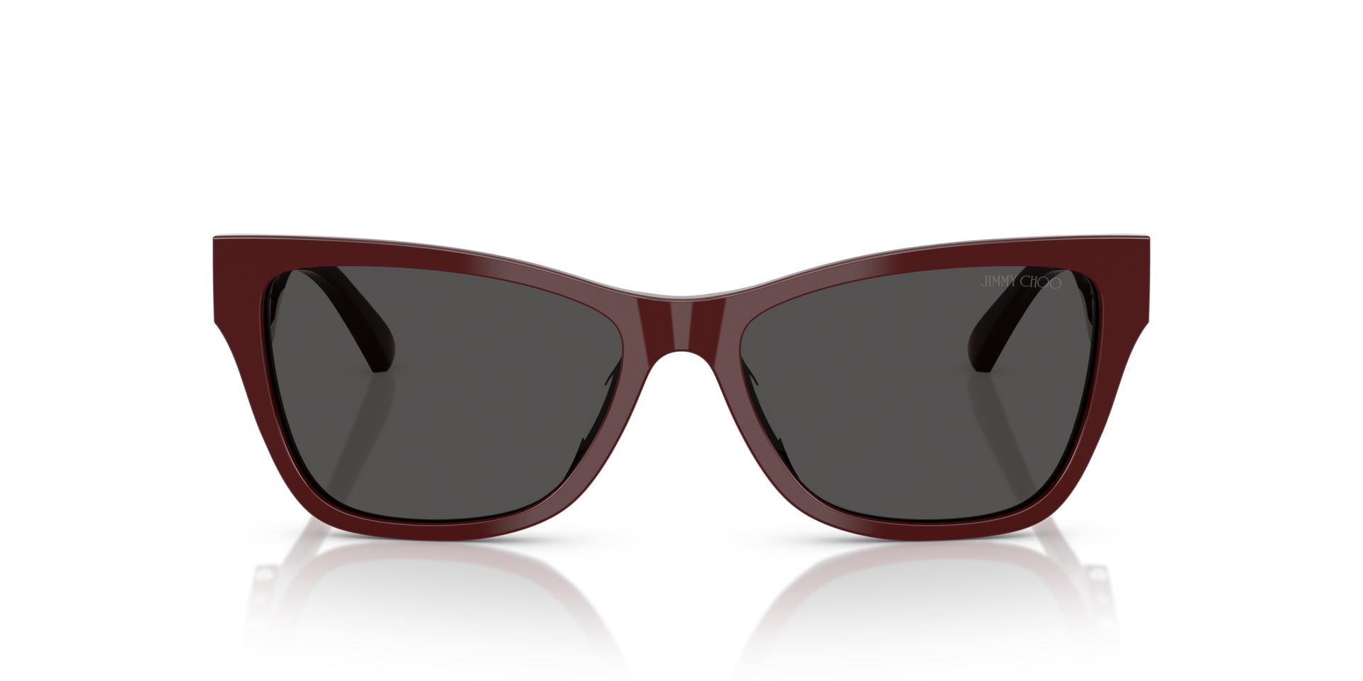 JC5024HU Rot AcetatSunglass Frames von B24, Vorderansicht