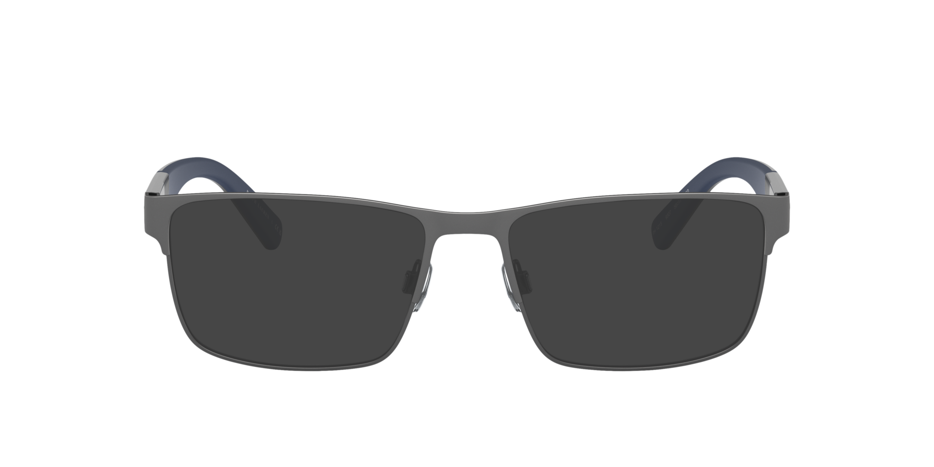 PH1215 Gunmetal dunkel halbglänzend MetallEyeglass Frames von B24, mit getönten Gläsern