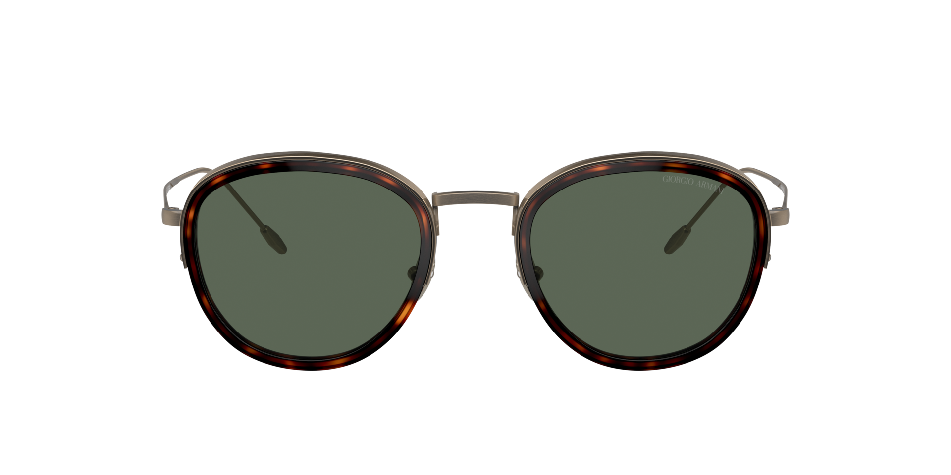 AR6068 Havana Rot MetallSunglass Frames von B24, mit getönten Gläsern