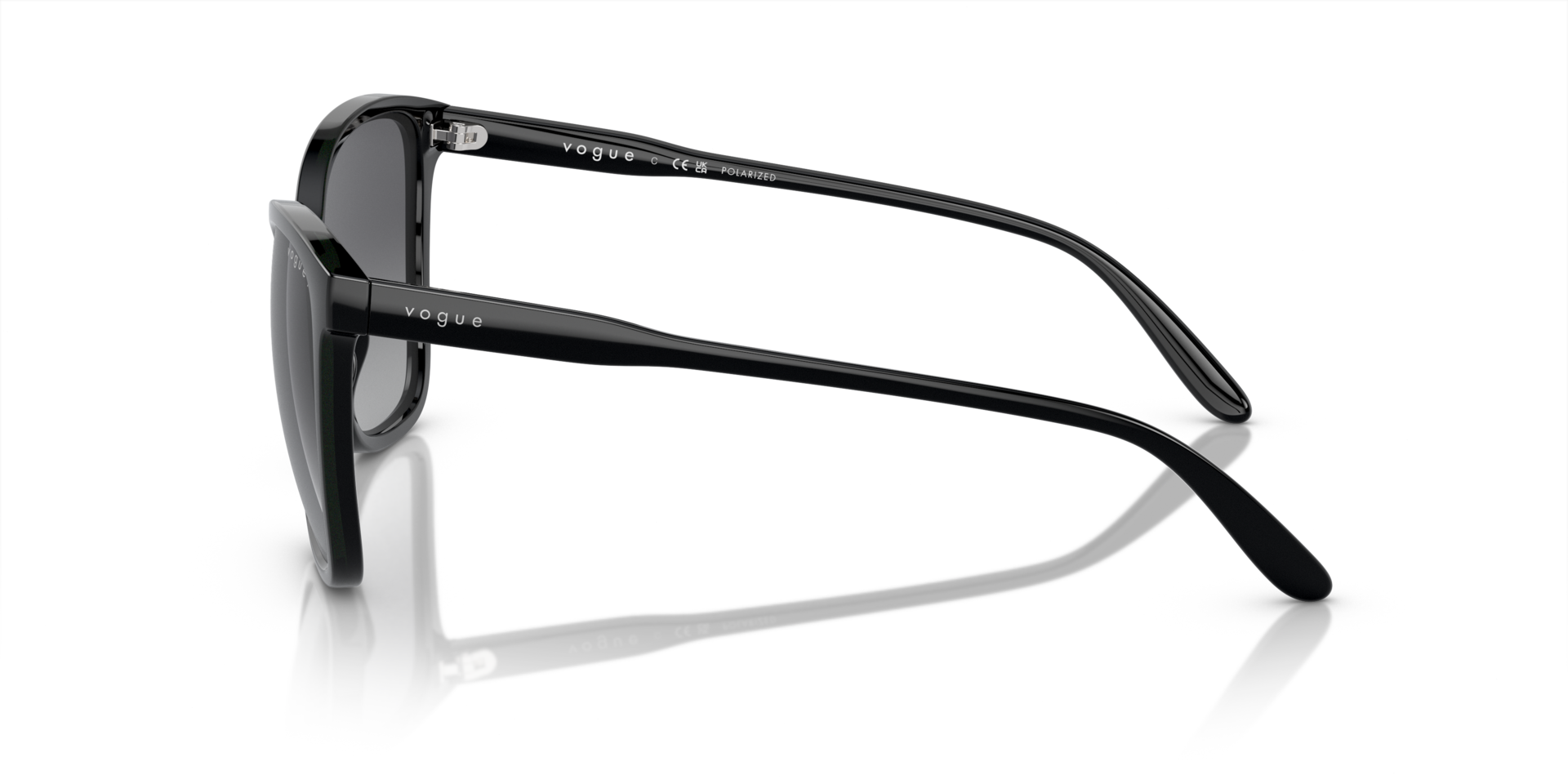 VO5520S Schwarz KunststoffSunglass Frames von B24, Seitenansicht