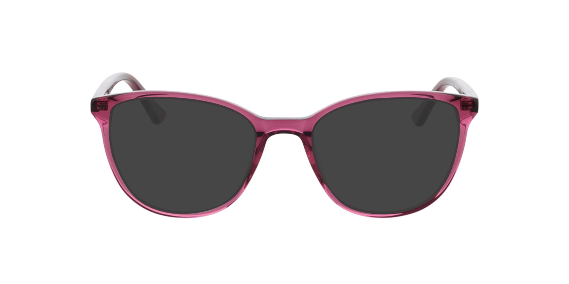 Waverly Crystal Raspberry Pink AcetatEyeglass Frames von B24, mit getönten Gläsern