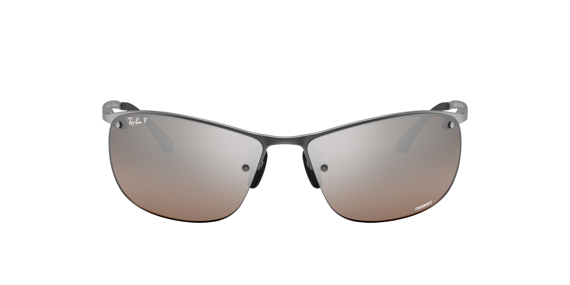 RB3542 Gunmetal MetallSunglass Frames von B24, mit getönten Gläsern