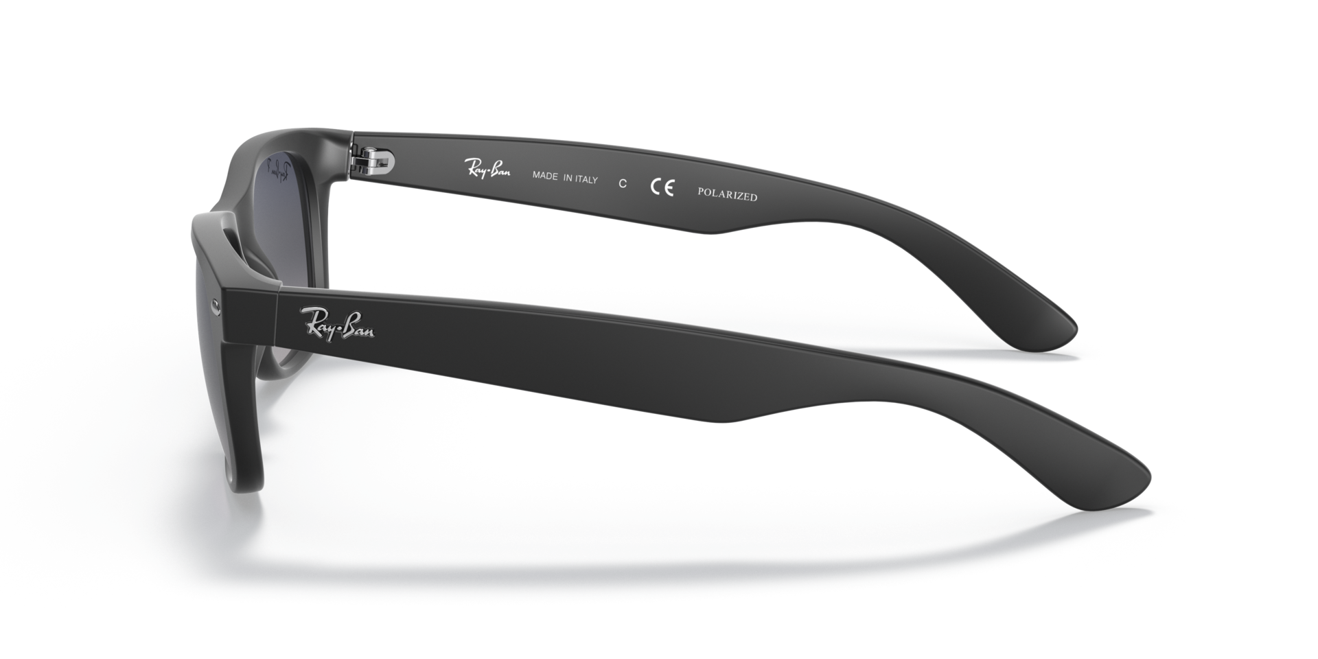 RB2132 Zwart KunststofSunglass Frames van B24, Zijaanzicht