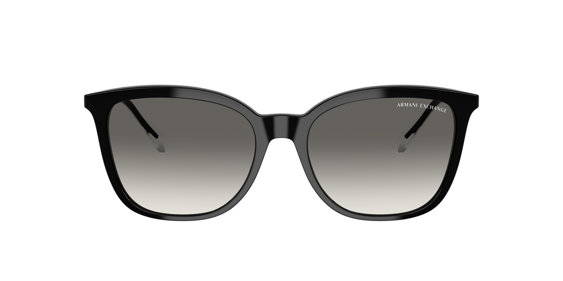 AX4151S Schwarz glänzend KunststoffSunglass Frames von B24, mit getönten Gläsern