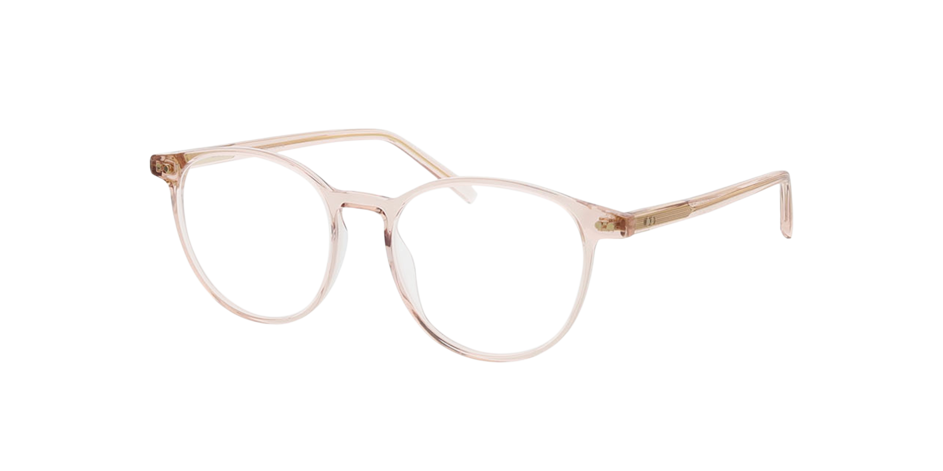Columbia Nude AcetaatEyeglass Frames van B24, Hoekweergave