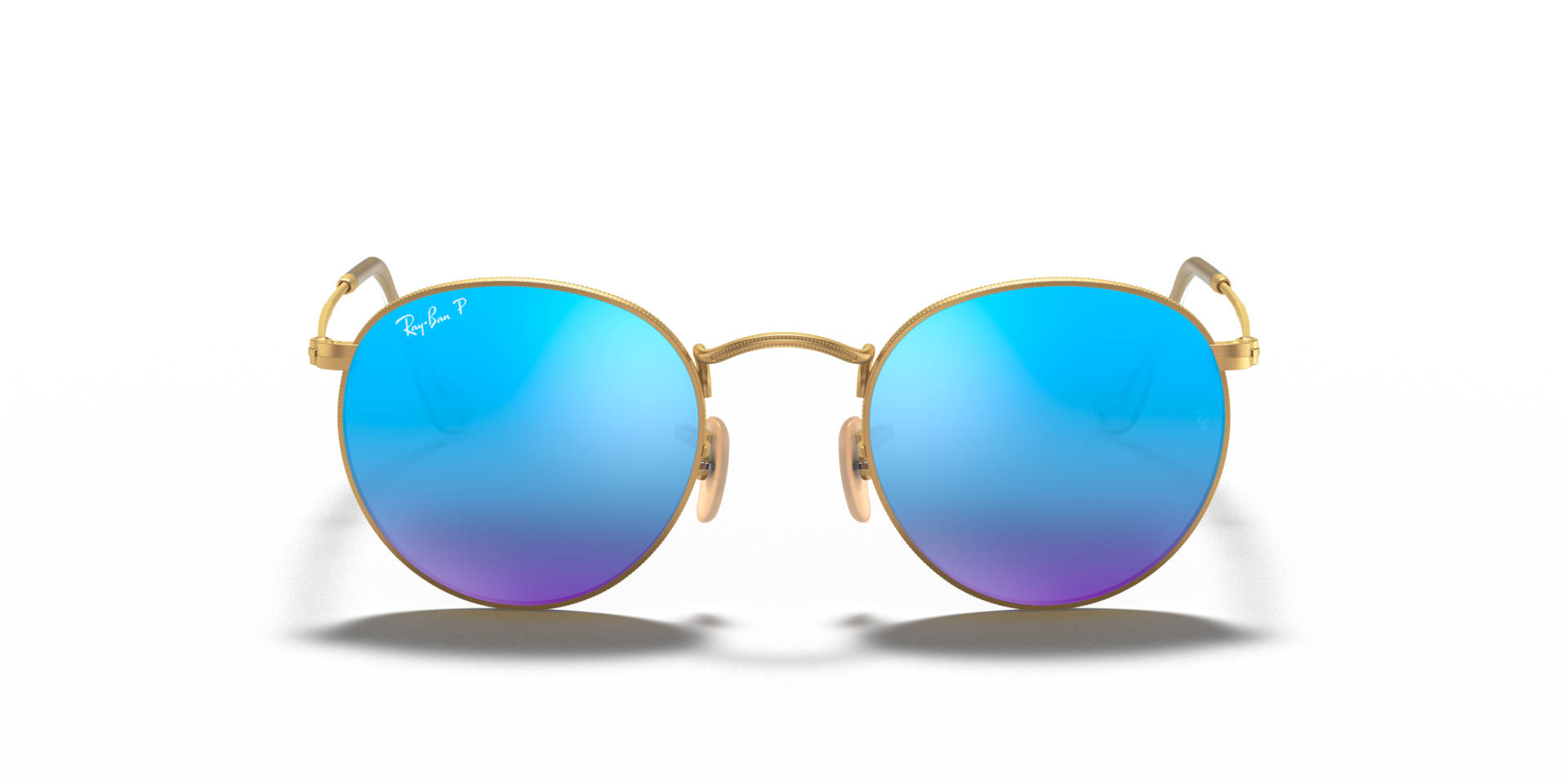 RB3447 Gold MetallSunglass Frames von B24, Vorderansicht
