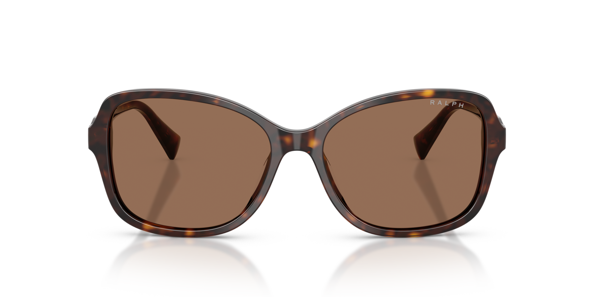 RA5351U Glänzendes Dunkelhavana AcetatSunglass Frames von B24, Vorderansicht