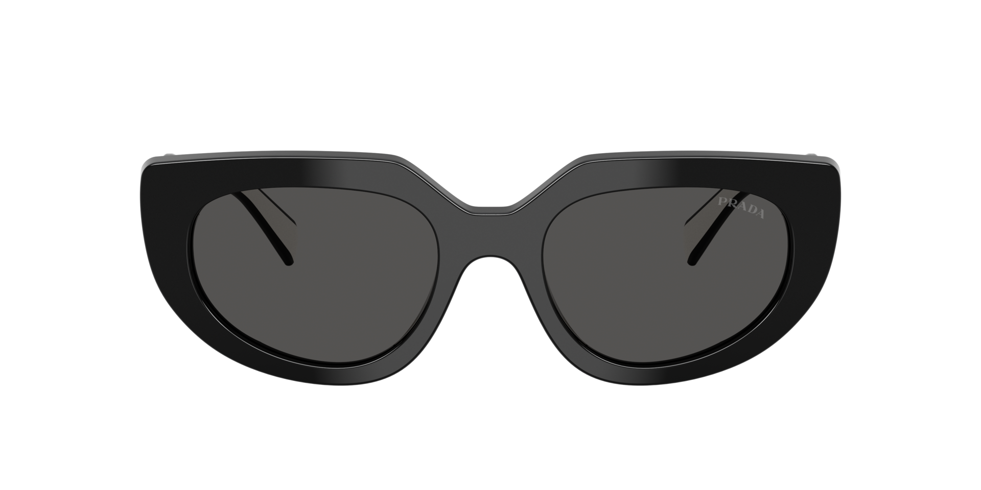 PR D02S Schwarz AcetatSunglass Frames von B24, mit getönten Gläsern