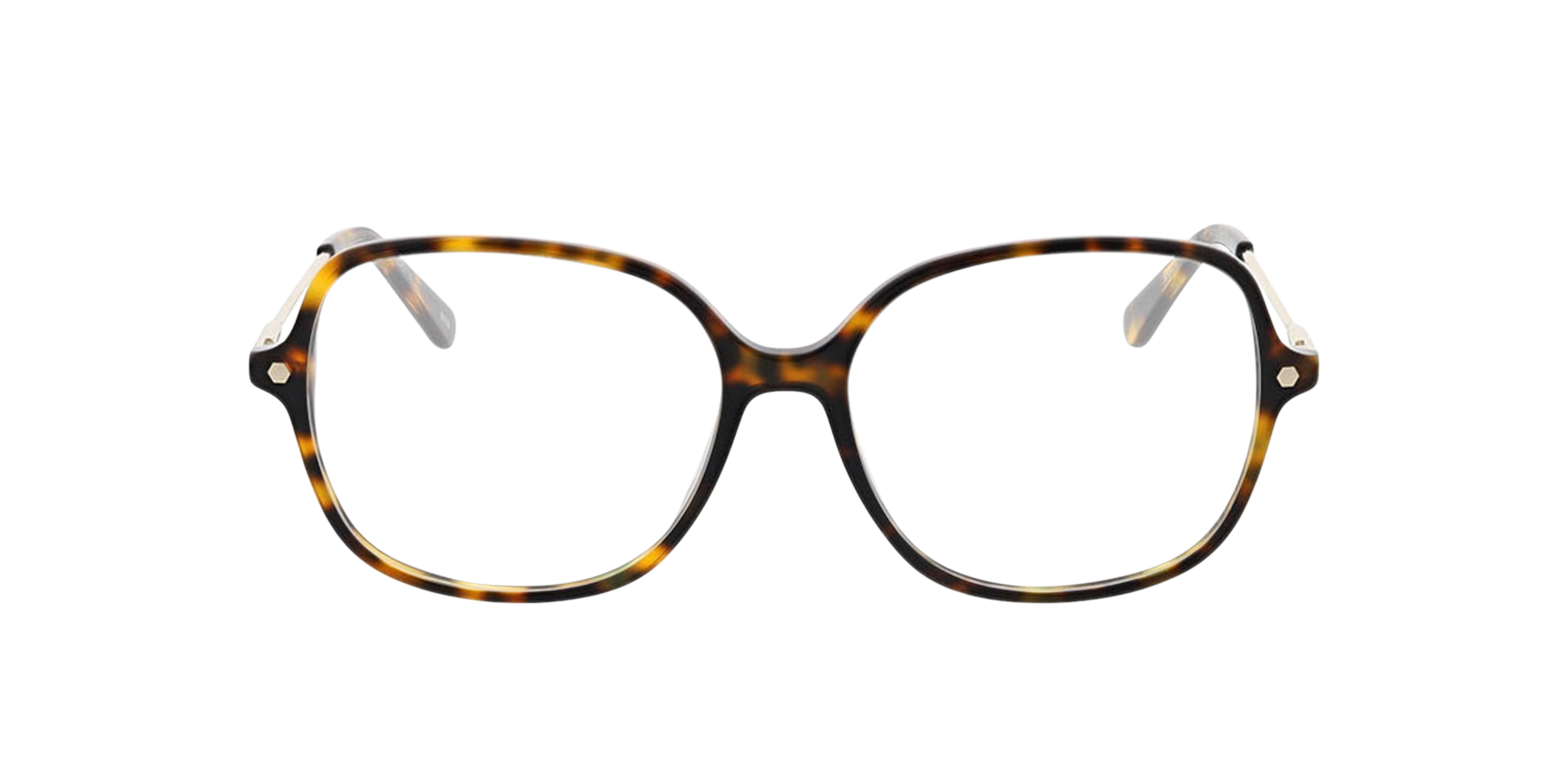 Linz Donker Havana AcetaatEyeglass Frames van B24, Vooraanzicht