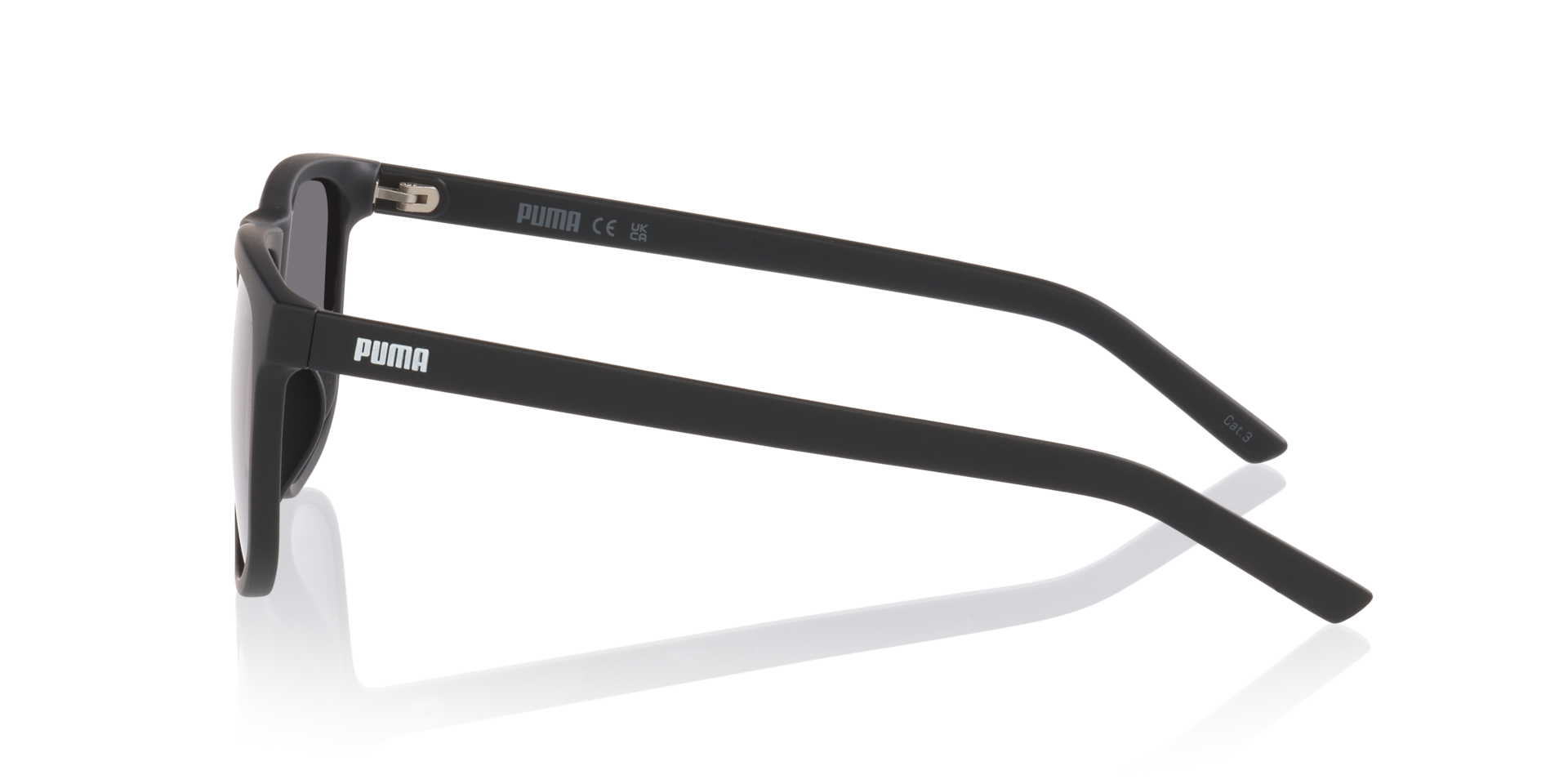 PU0499SA Zwart KunststofSunglass Frames van B24, Zijaanzicht