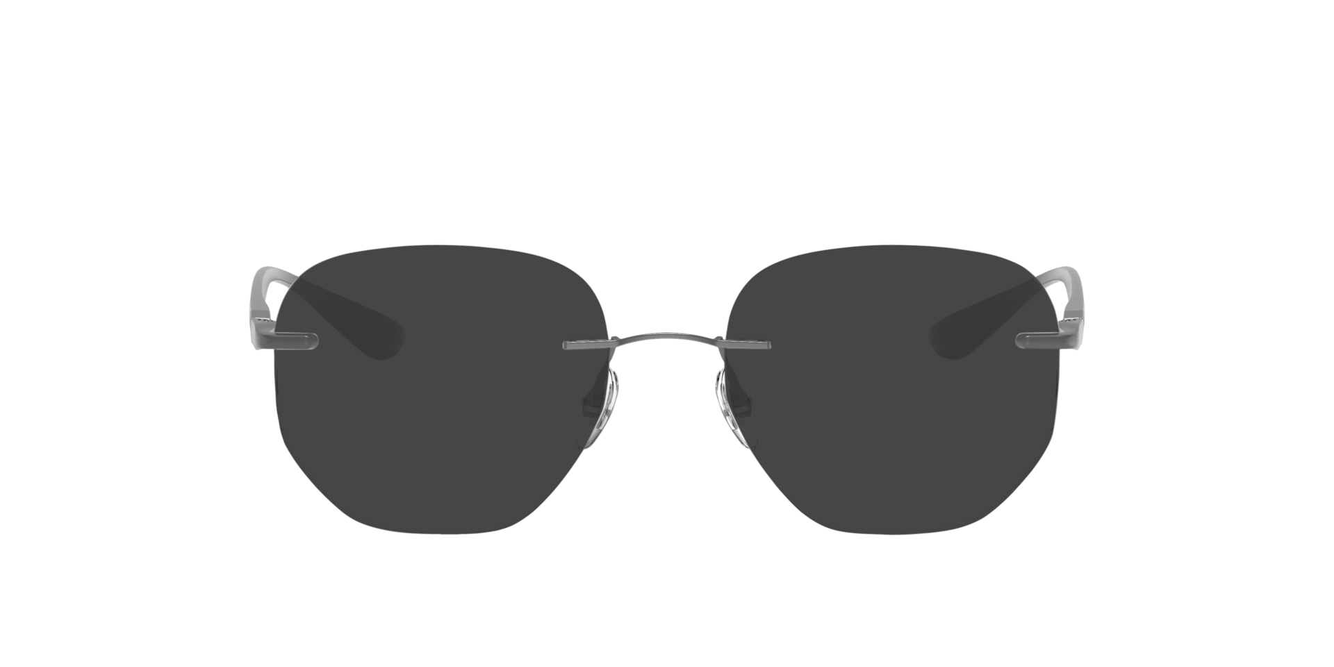 RB8766 Optics Gunmetal TitanEyeglass Frames von B24, mit getönten Gläsern