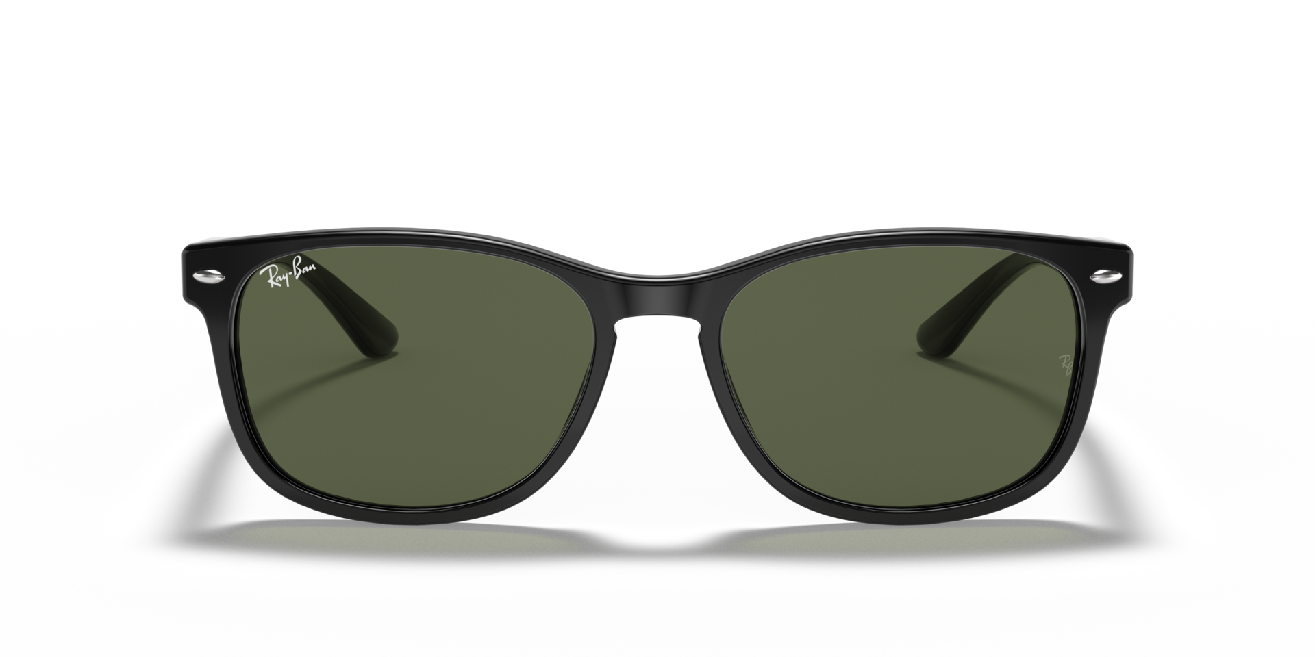 RB2184 Schwarz AcetatSunglass Frames von B24, Vorderansicht