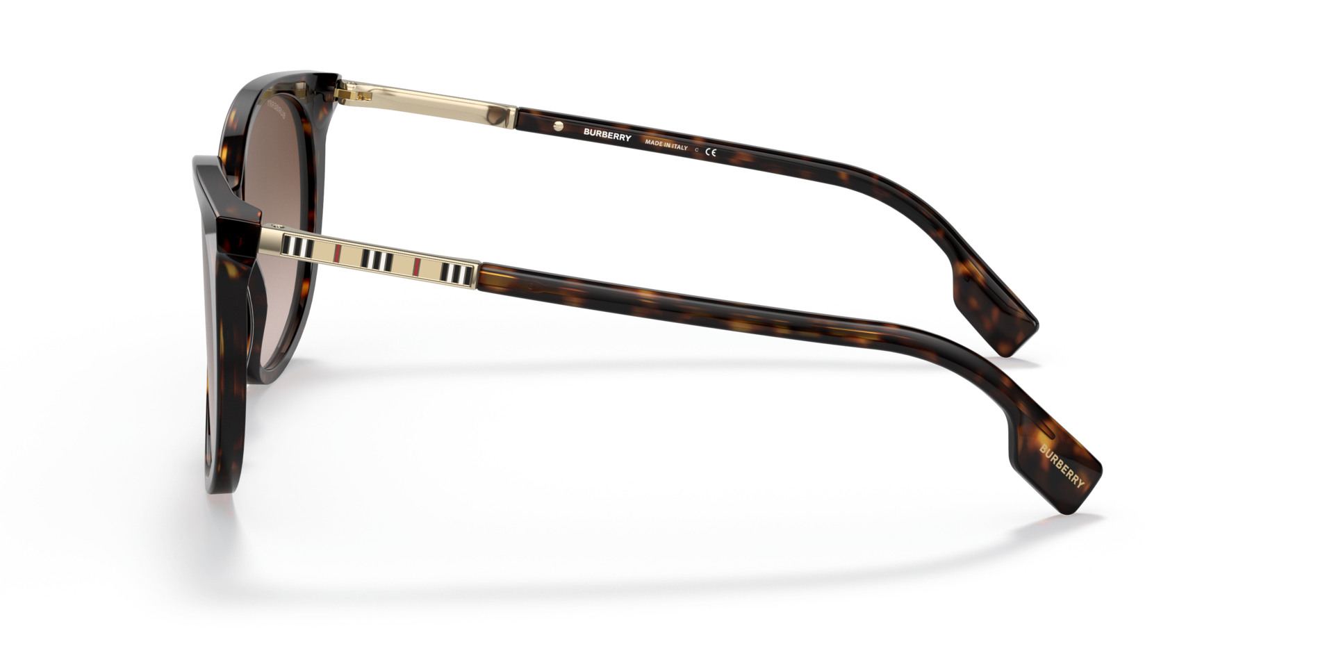 BE4333 Dunkelhavana AcetatSunglass Frames von B24, Seitenansicht