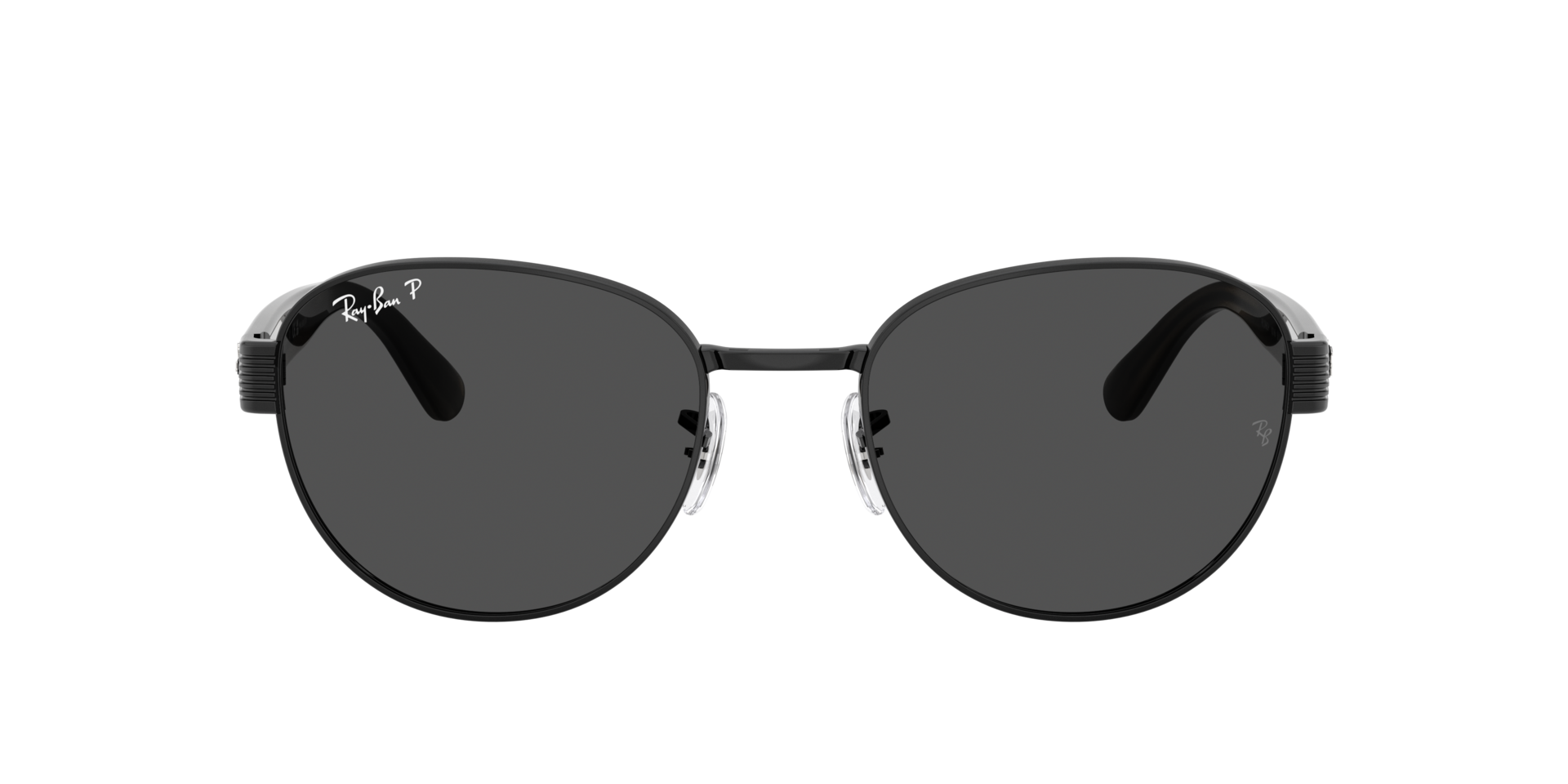 RB3766CH Zwart MetaalSunglass Frames van B24, met getinte lenzen