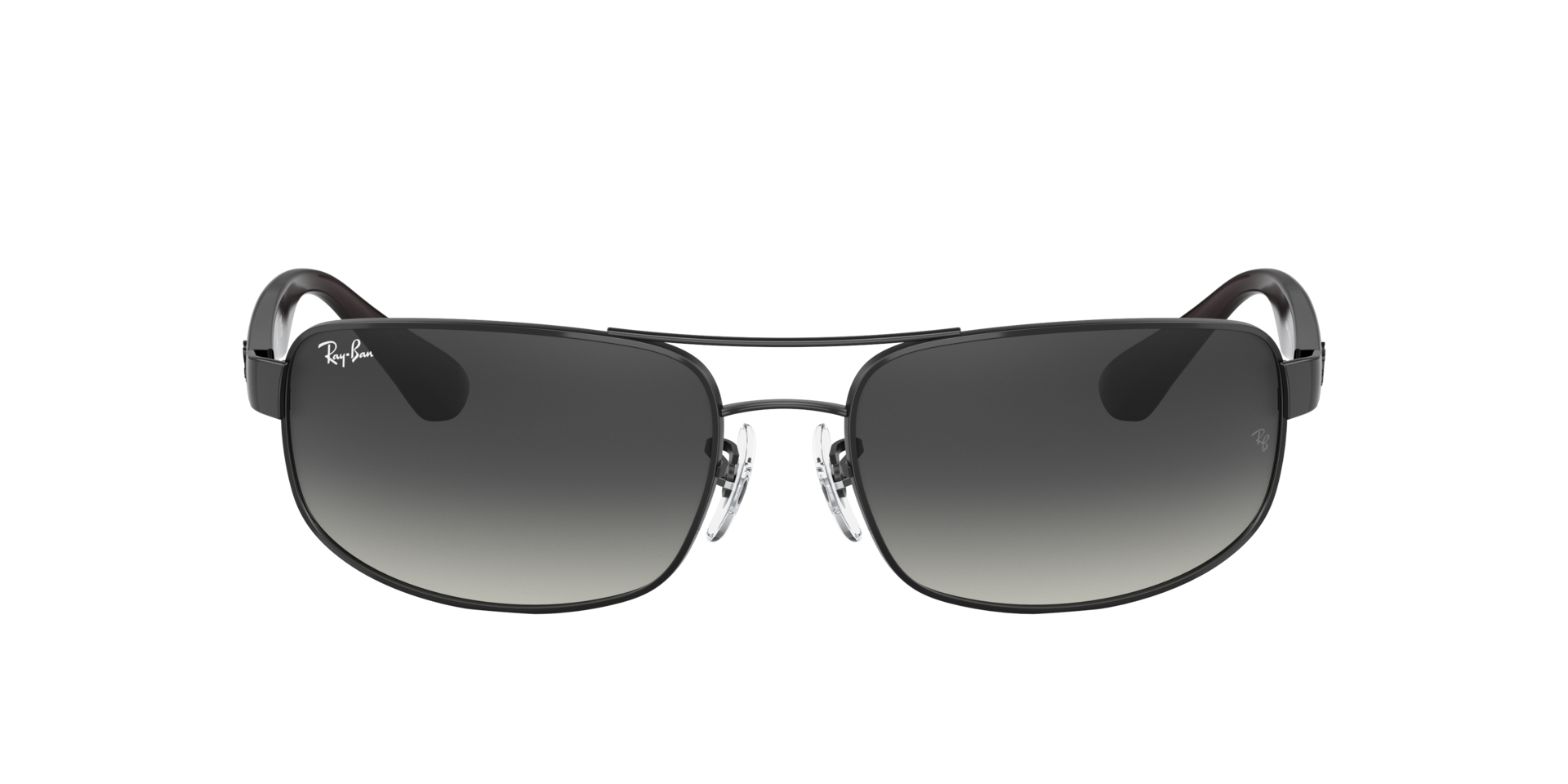 RB3445 Zwart MetaalSunglass Frames van B24, met getinte lenzen