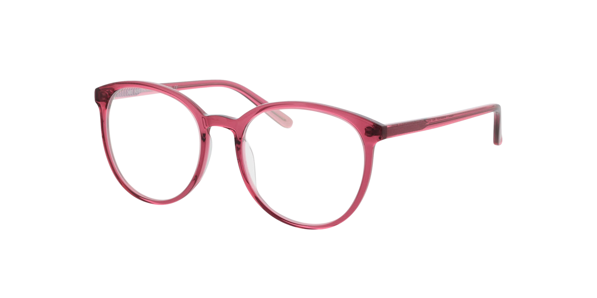 New York Rosa AcetatEyeglass Frames von B24, Dreiviertelansicht