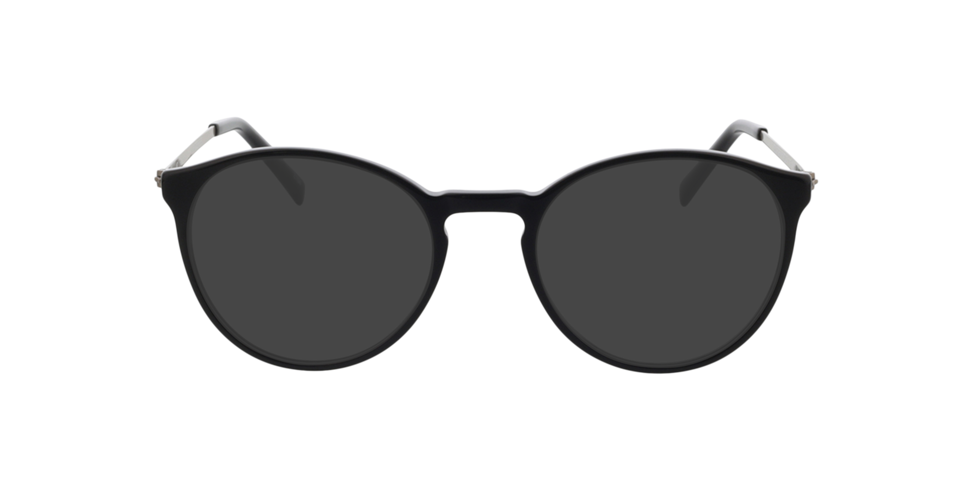Francine Zwart  &  satijnzilver AcetaatEyeglass Frames van B24, met getinte lenzen