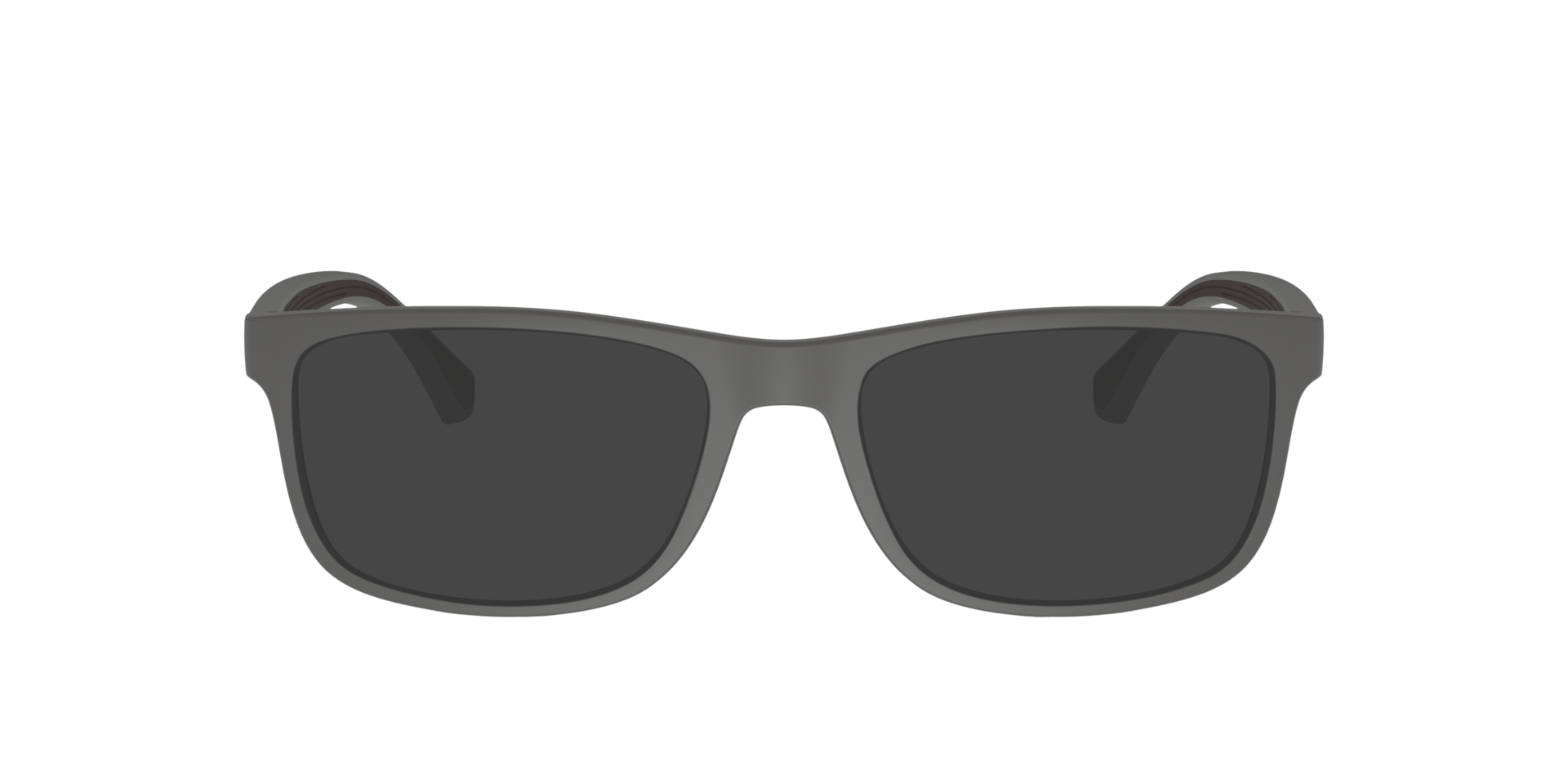 EA3147 Matgrijs KunststofEyeglass Frames van B24, met getinte lenzen