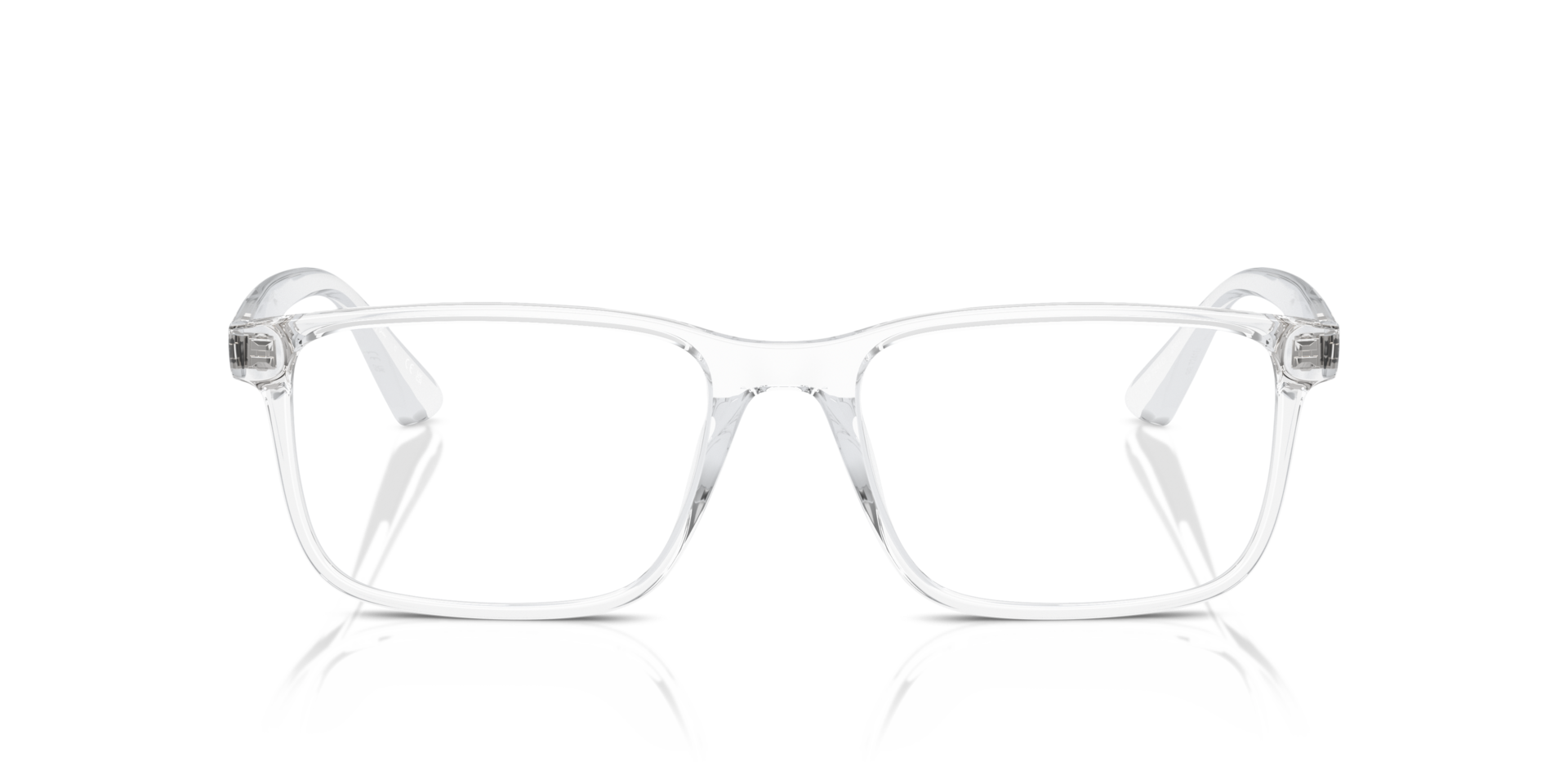 RB7241D Transparent KunststoffEyeglass Frames von B24, Vorderansicht