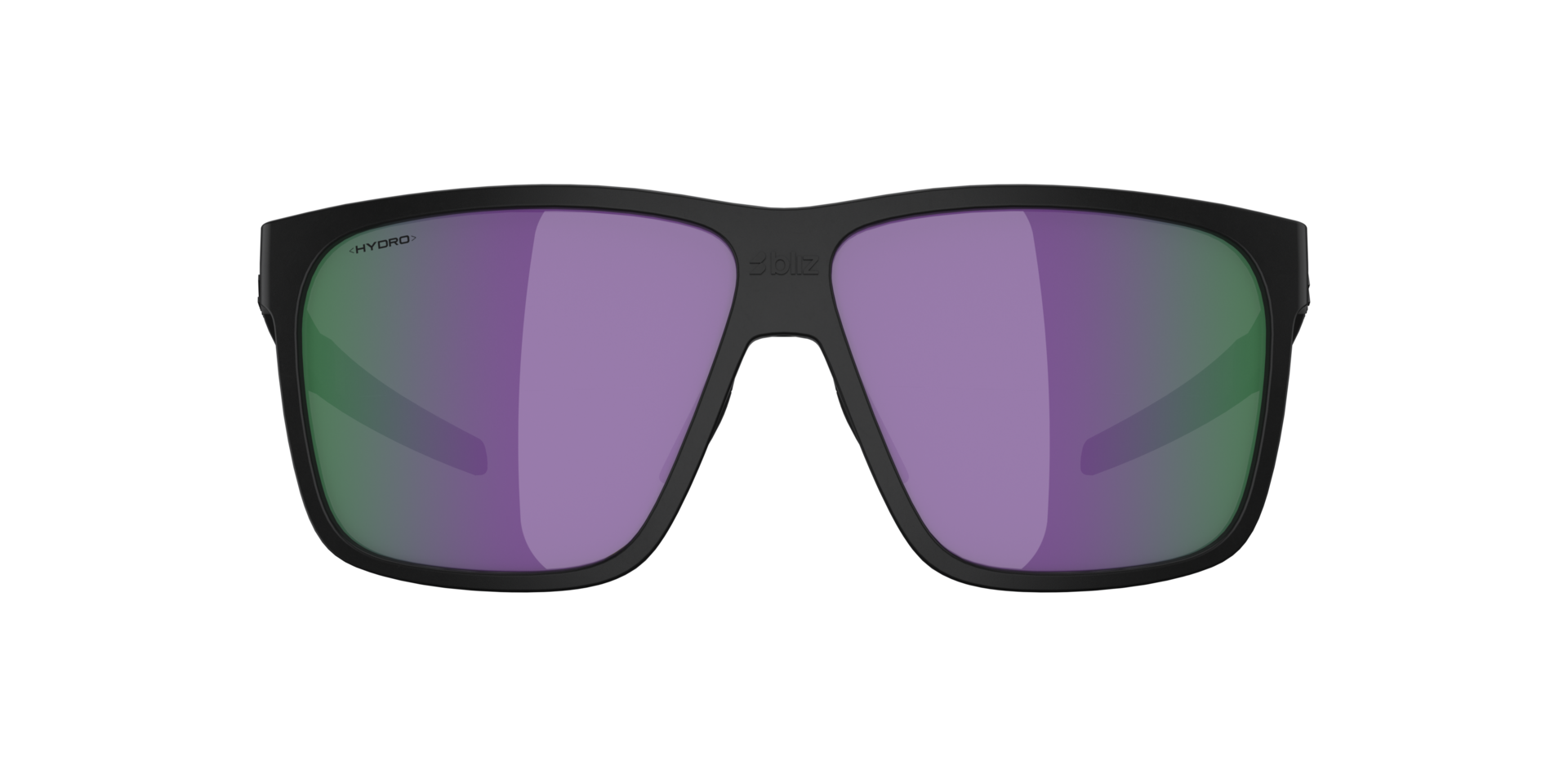 ZB7017 Matt Schwarz KunststoffSunglass Frames von B24, mit getönten Gläsern