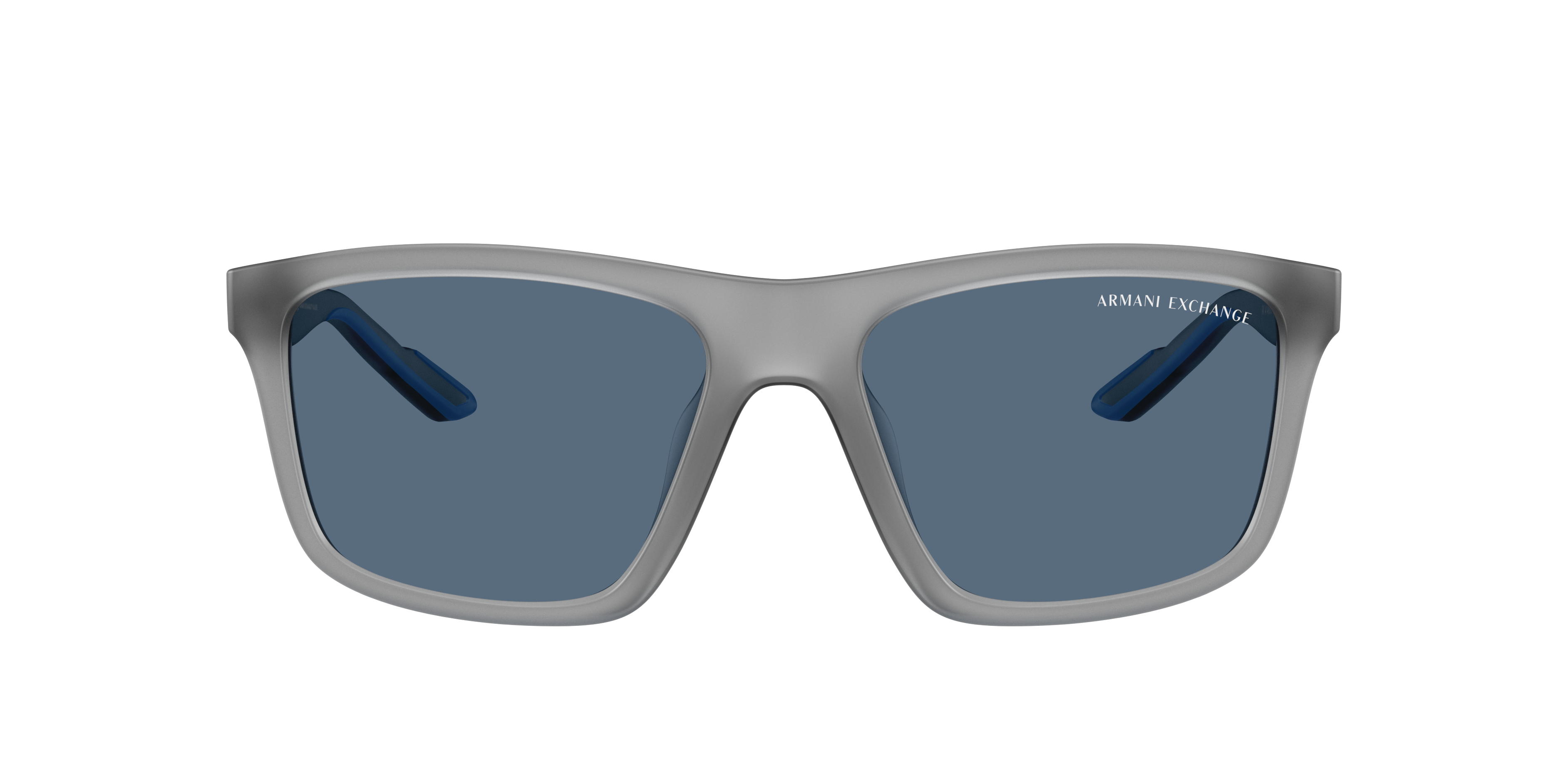 AX4149SU Matte Opalescent Grey KunststoffSunglass Frames von B24, mit getönten Gläsern
