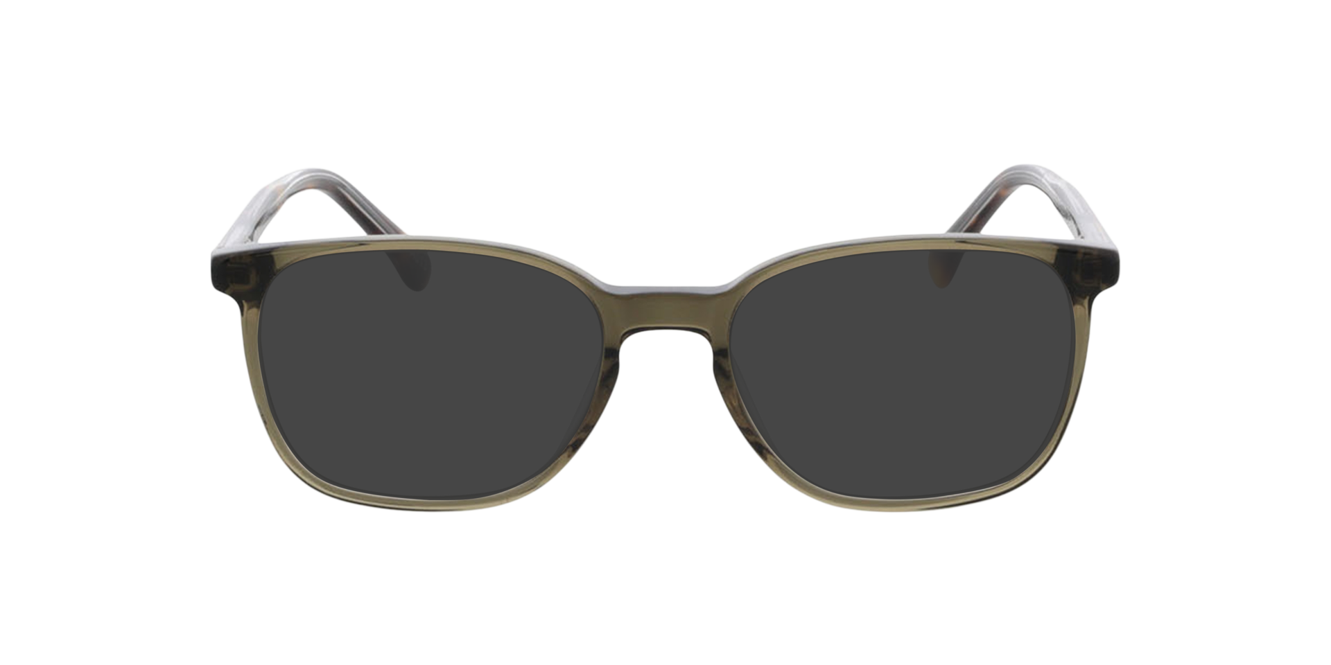 Kensington Groen  &  tweelaags Havana kristal AcetaatEyeglass Frames van B24, met getinte lenzen