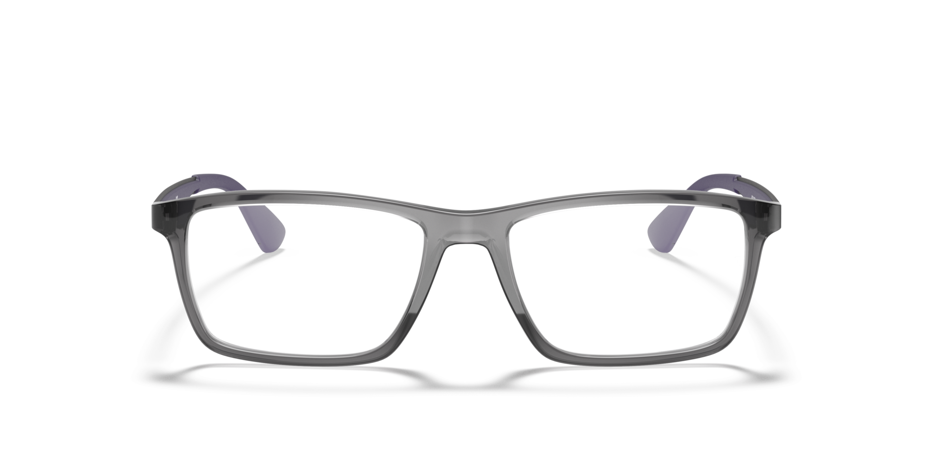 RB7056 Transparant grijs KunststofEyeglass Frames van B24, Vooraanzicht