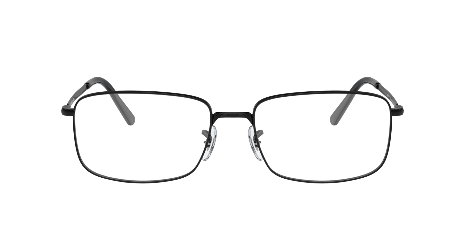 RB3717V Zwart MetaalEyeglass Frames van B24, Vooraanzicht