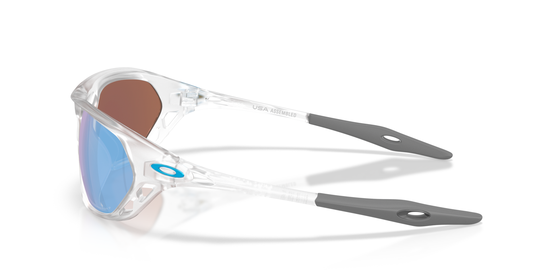 Cage Jacket® Matt transparent KunststoffSunglass Frames von B24, Seitenansicht