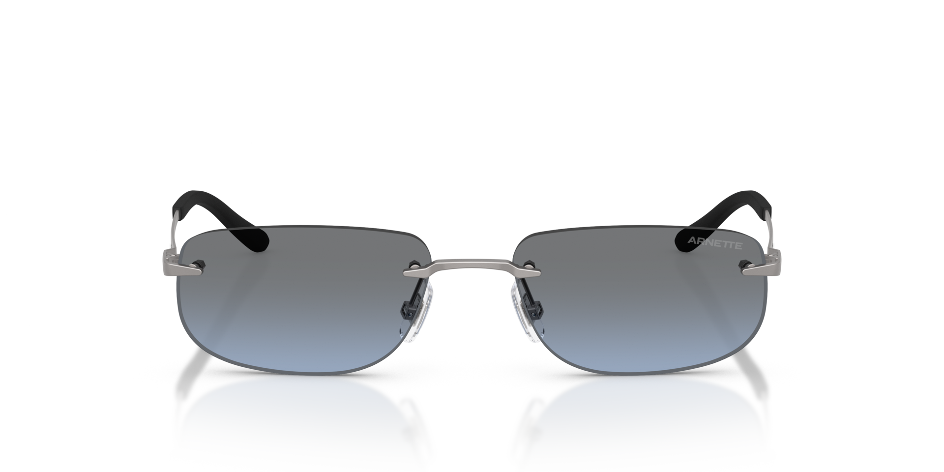 AN3096 Matt Gunmetal MetallSunglass Frames von B24, Vorderansicht
