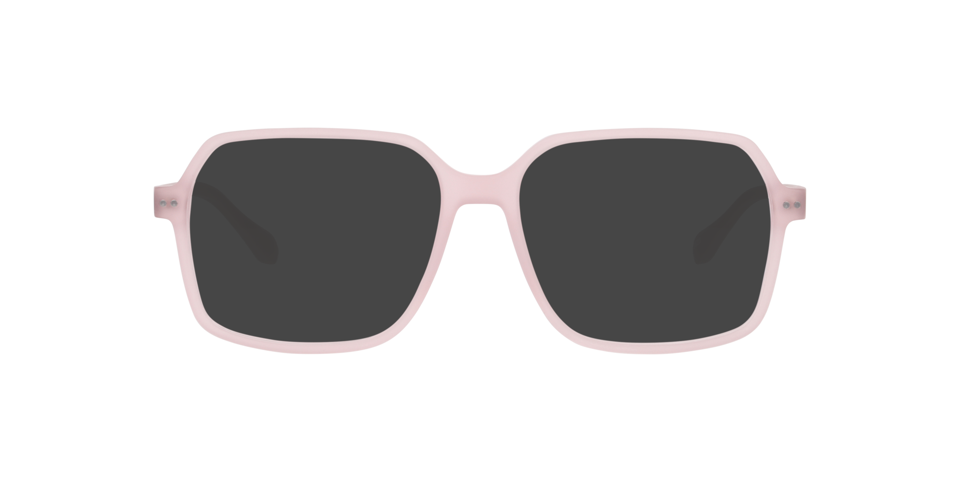 Nantes Milky Pink AcetaatEyeglass Frames van B24, met getinte lenzen