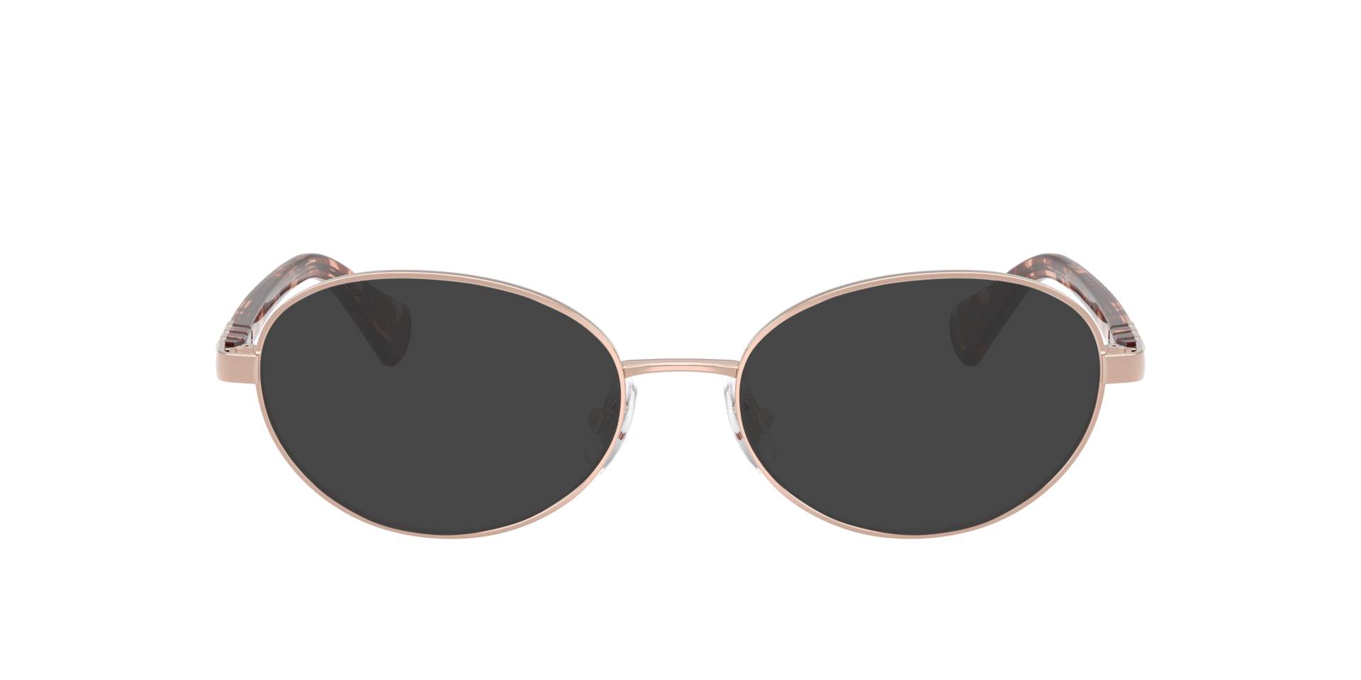 RA6066 Rosegold MetaalEyeglass Frames van B24, met getinte lenzen