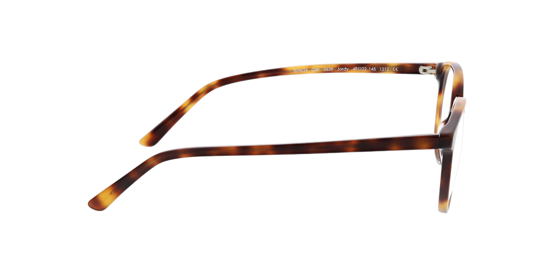 Jordy Havana AcetatEyeglass Frames von B24, Seitenansicht