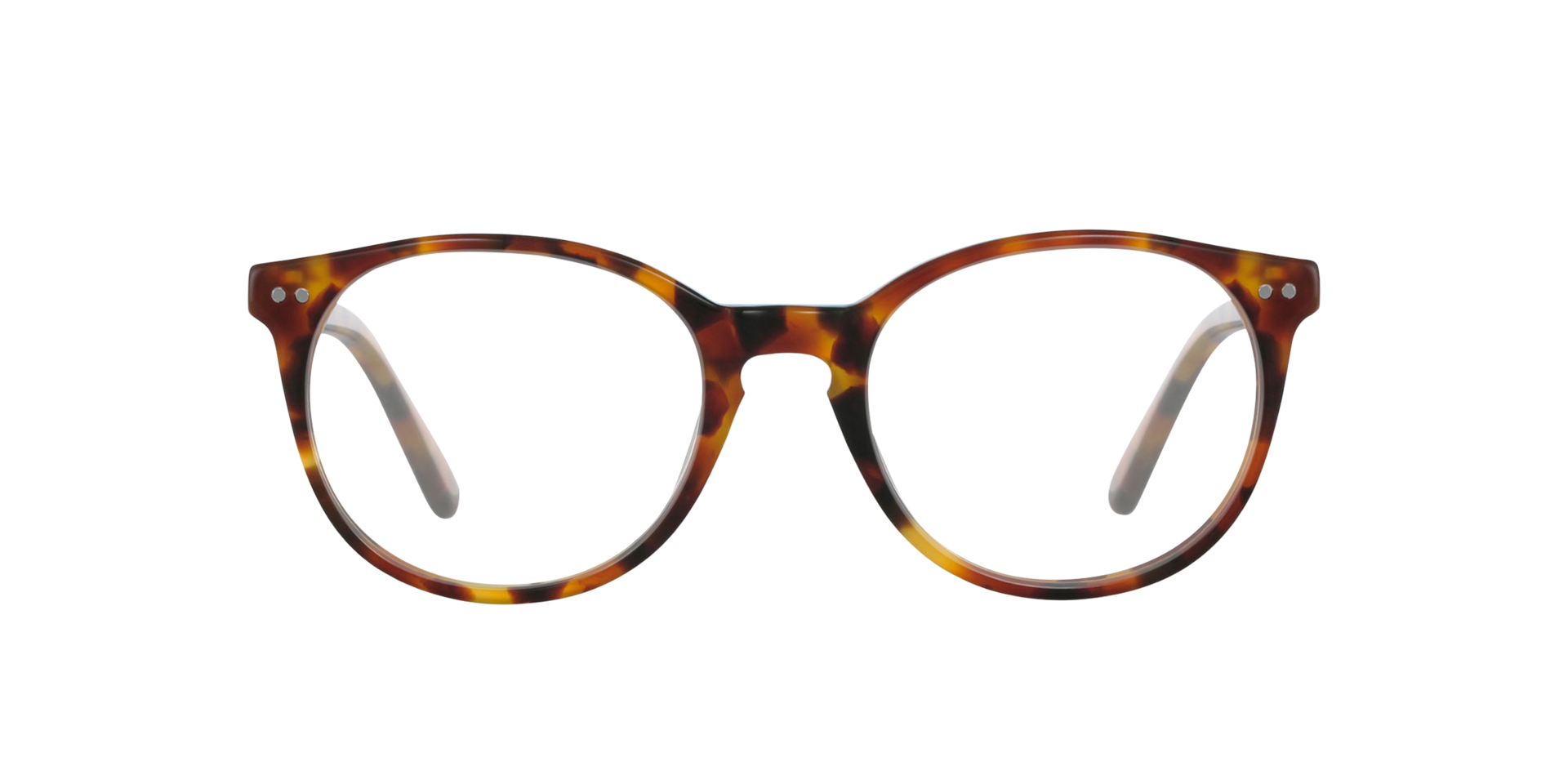 Sidney Chestnut Tortoise AcetaatEyeglass Frames van B24, Vooraanzicht
