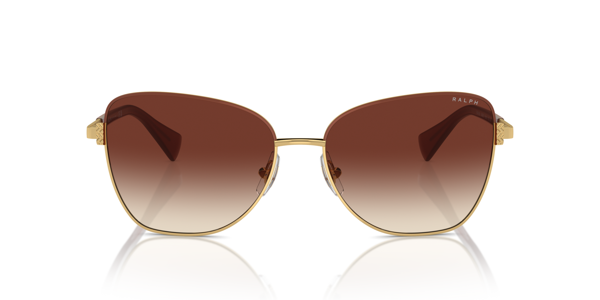 RA4146 Glänzendes Gold MetallSunglass Frames von B24, Vorderansicht
